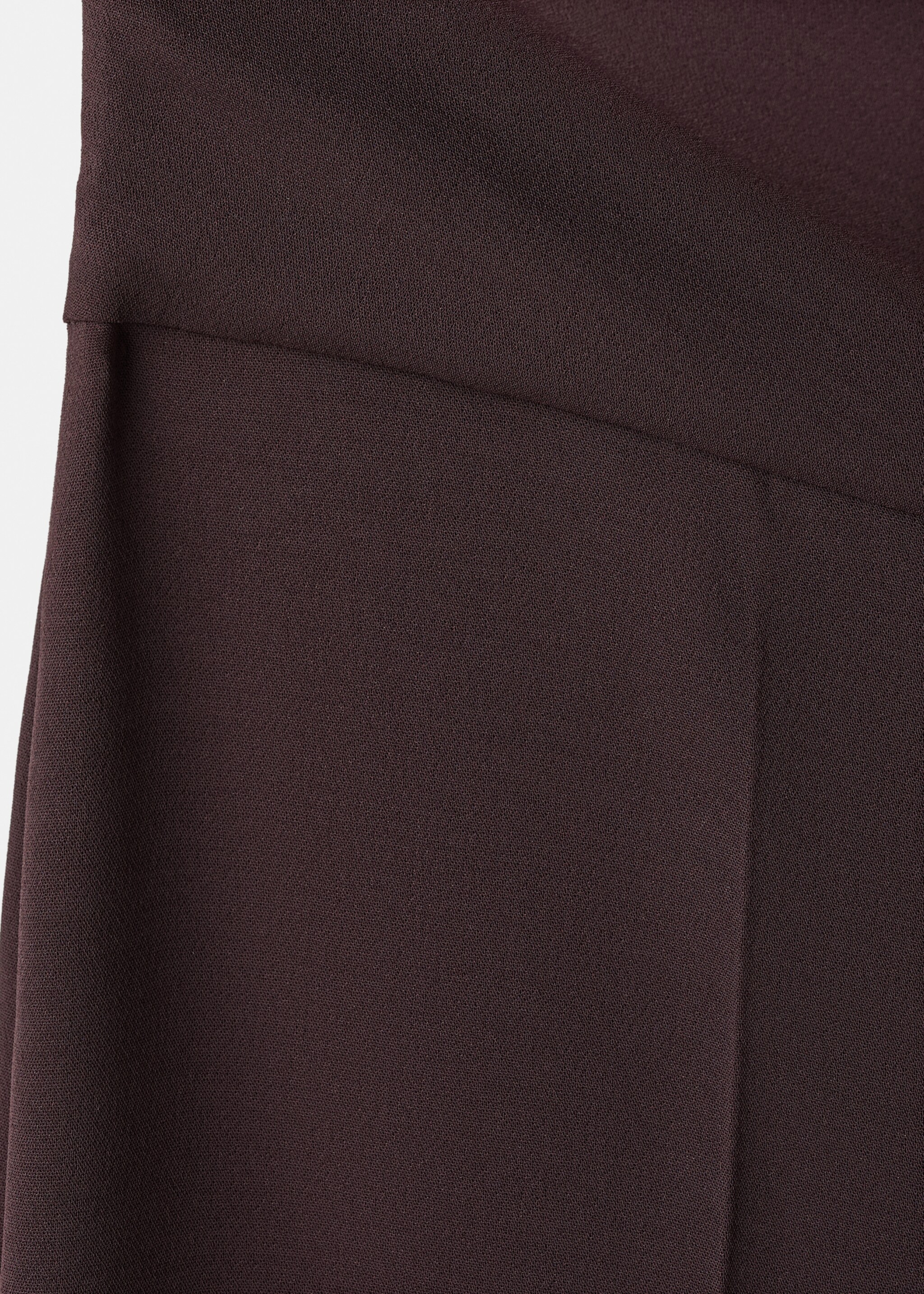 Asymmetrical neck jumpsuit with tie - تفاصيل المنتج 0, بني. Ref: 17074145-00.