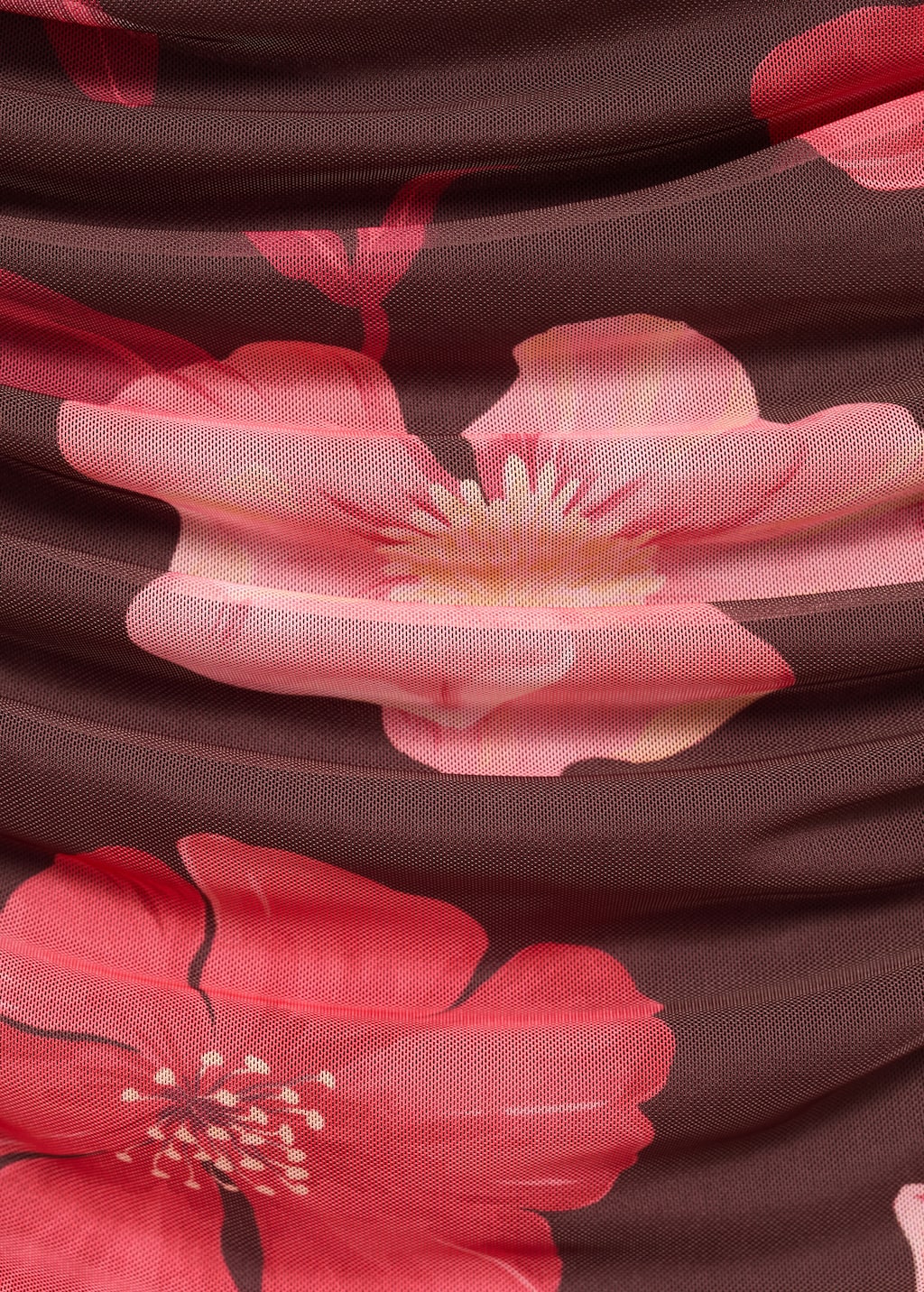 Asymmetrical floral dress