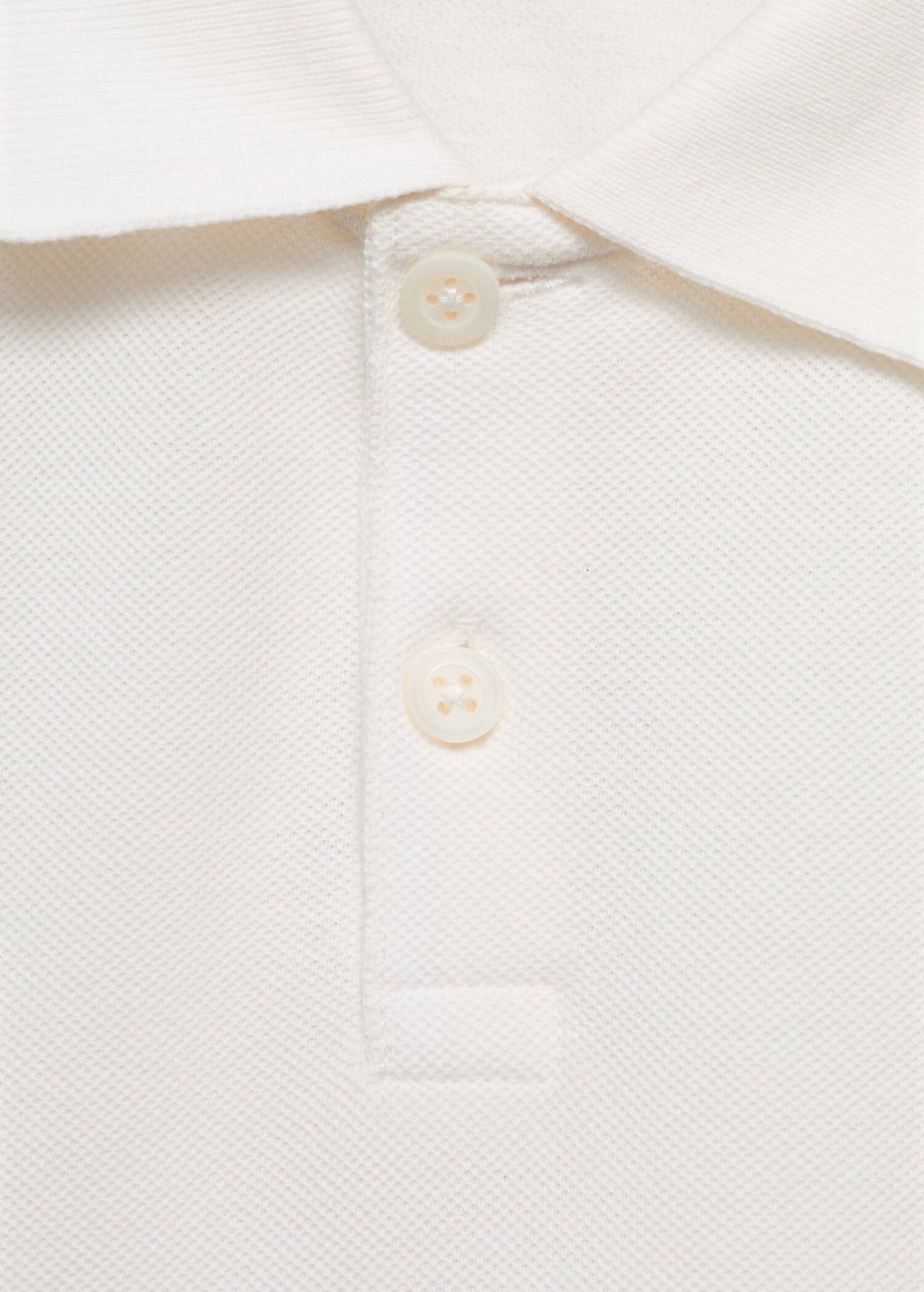 Polo boutonné maille - Détail de l'article 0