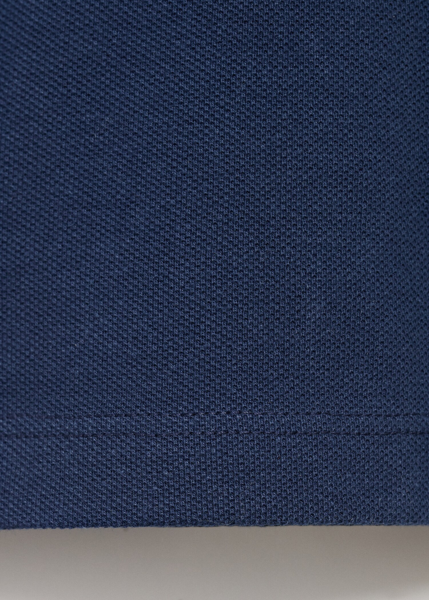 Cotton basic polo shirt - Details of the article 0