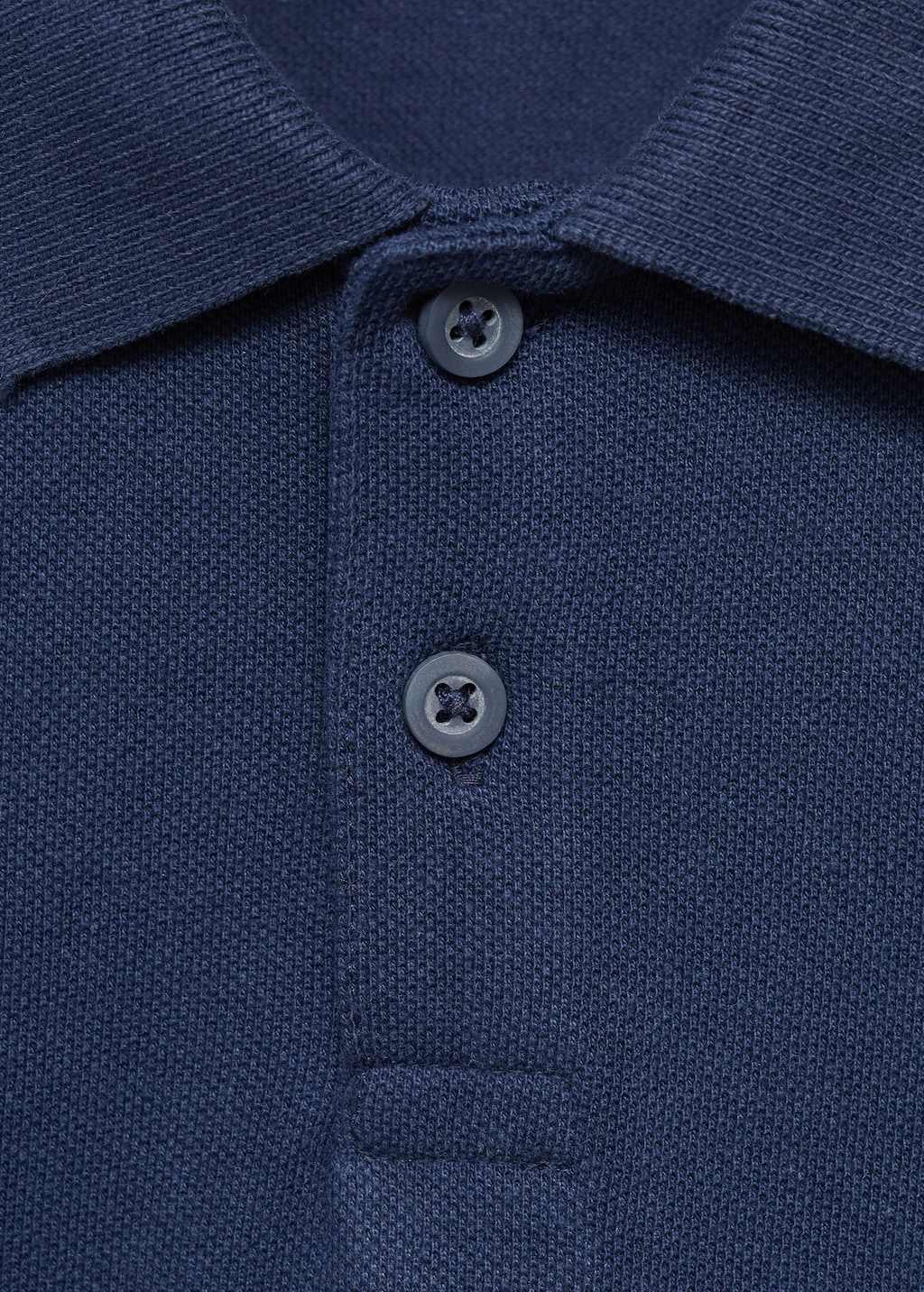 Cotton basic polo shirt