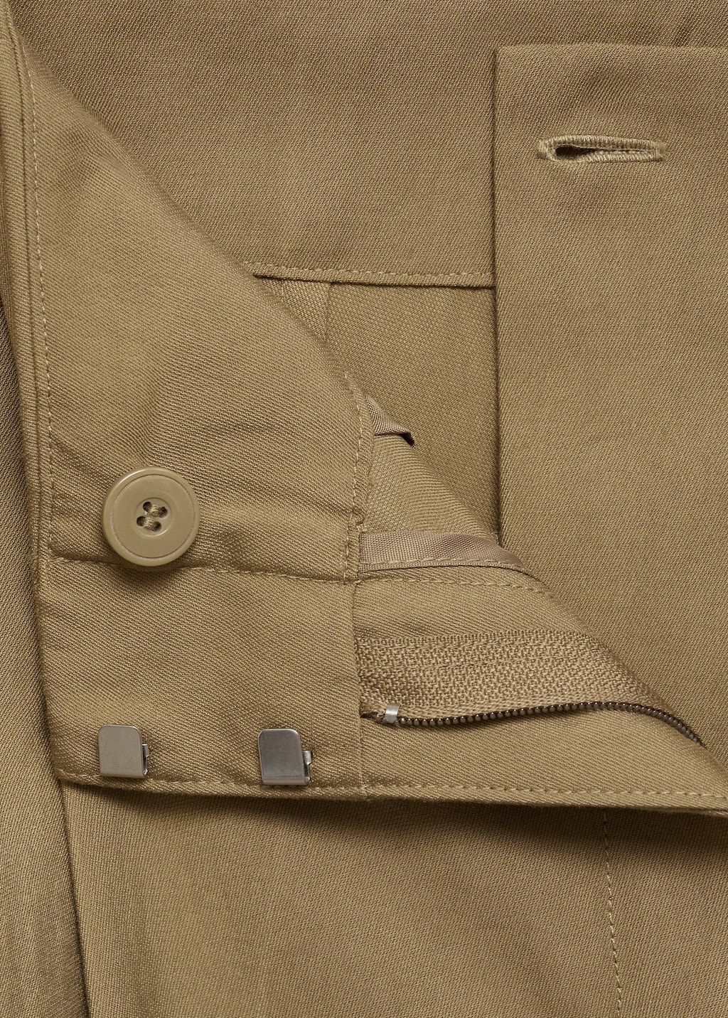 Paperbag pants with belt