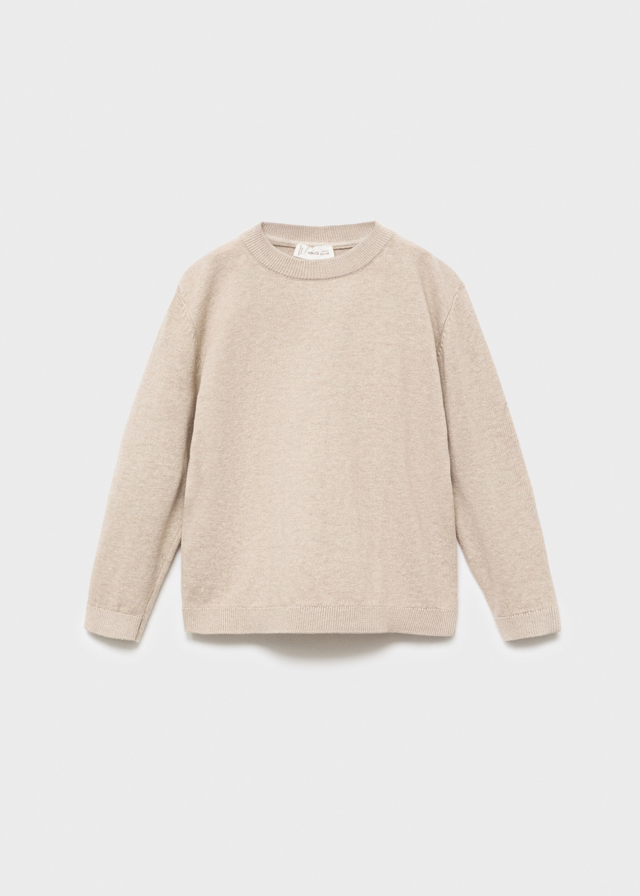 Pullover maglia dettagli a coste - Articolo senza modello