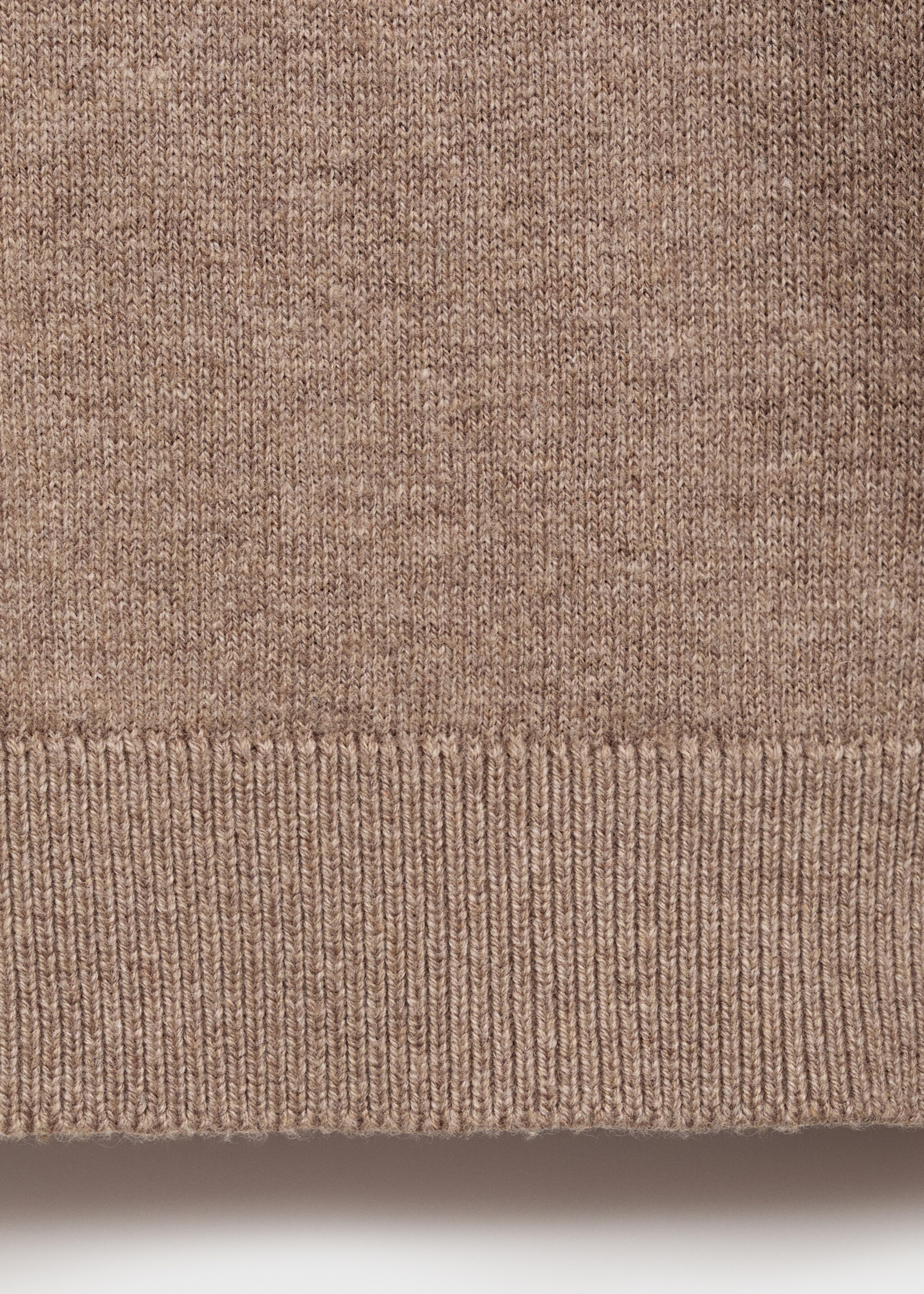 Zip neck jumper - Details of the article 0