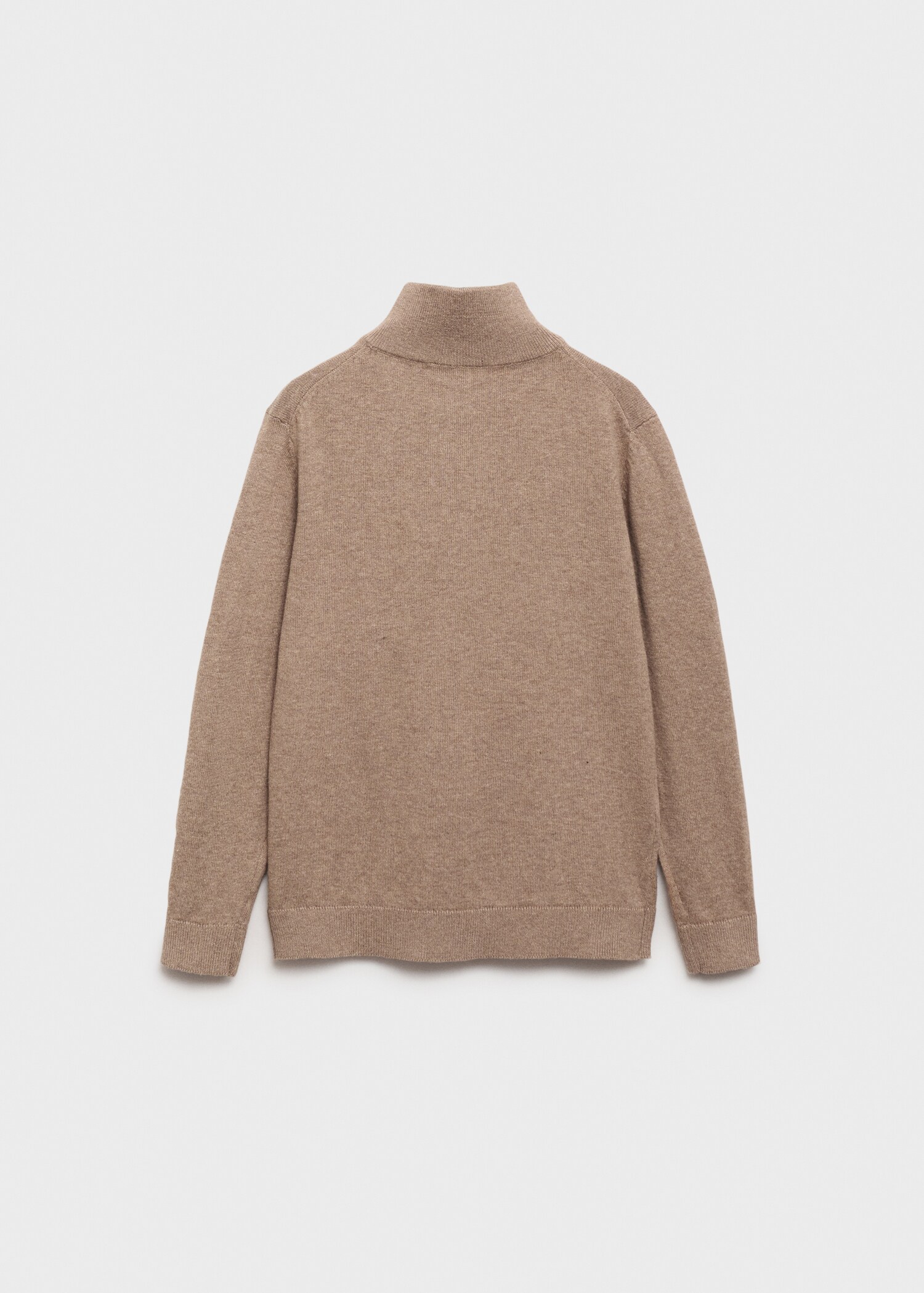 Camisola de gola com fecho - Verso do artigo
