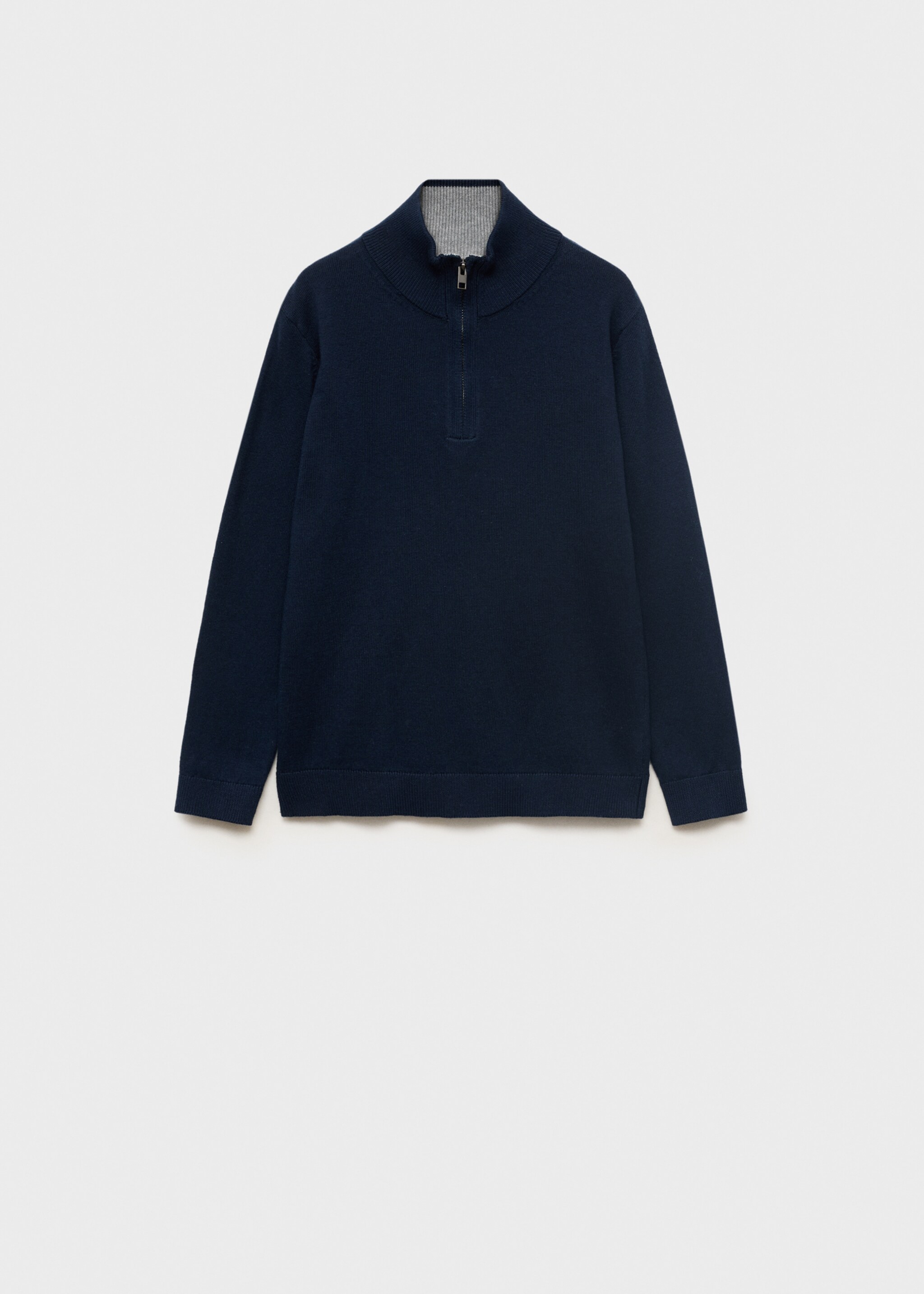 Pull-over col fermeture Éclair - Article sans modèle