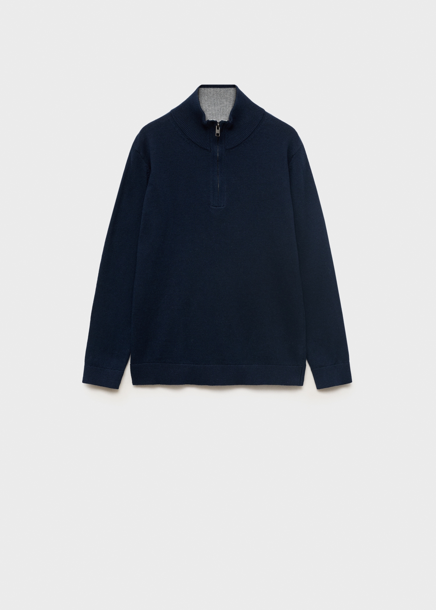 Pull-over col fermeture Éclair - Article sans modèle