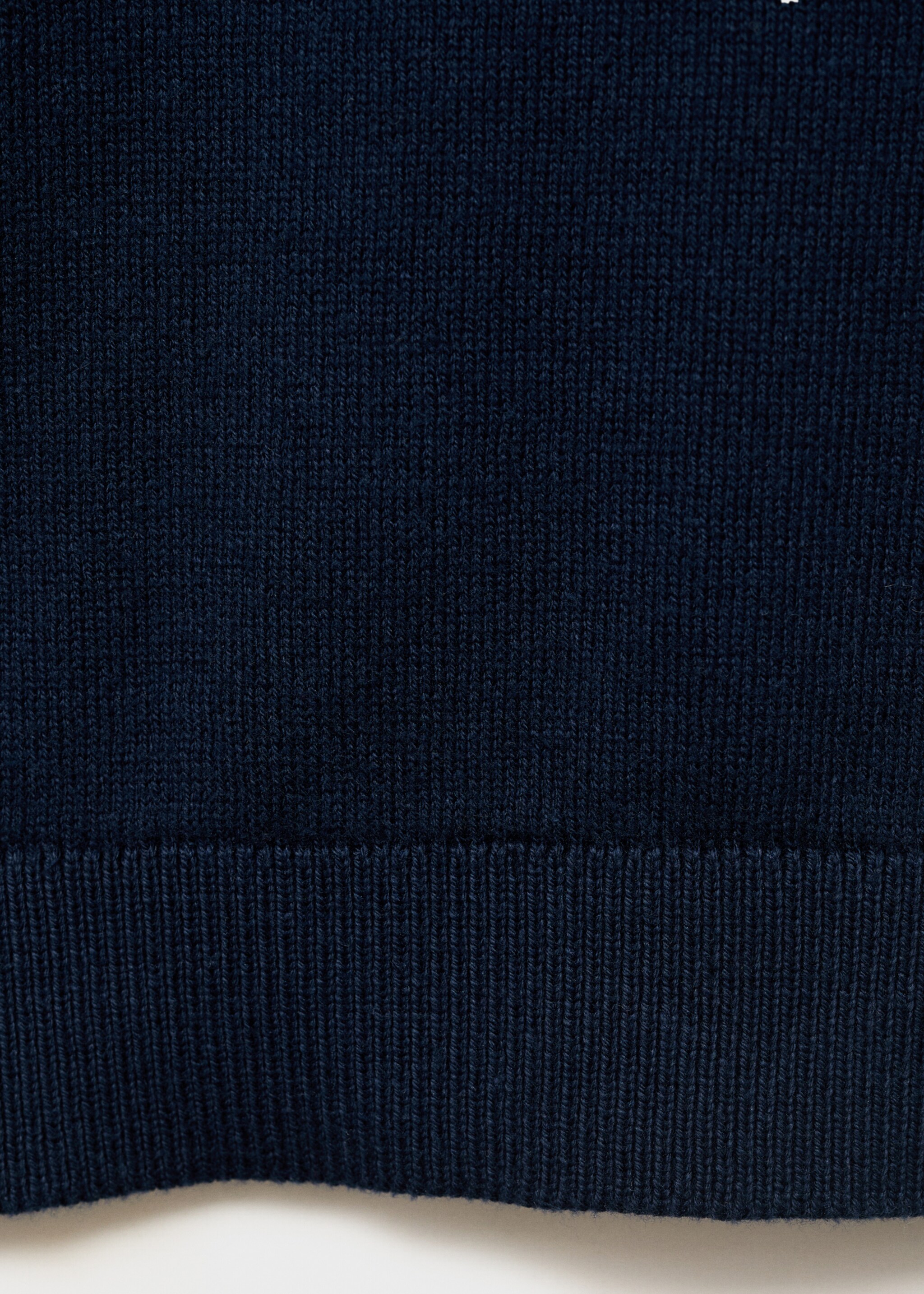 Pull-over col fermeture Éclair - Détail de l'article 0