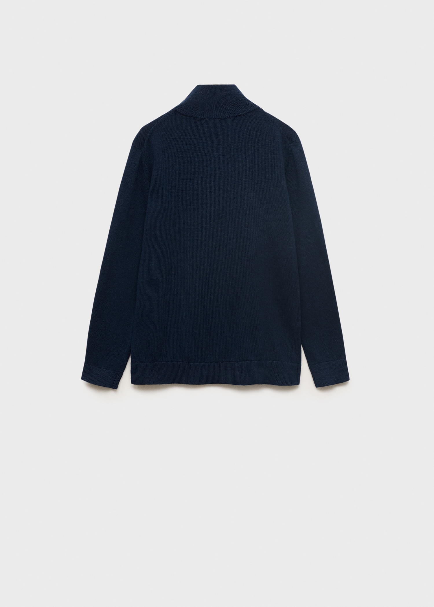 Pull-over col fermeture Éclair - Verso de l’article