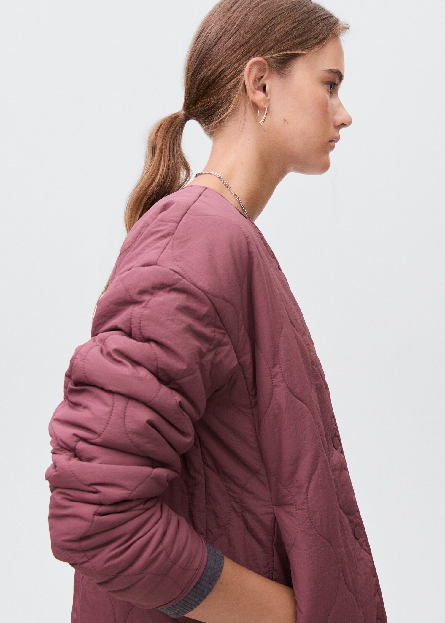 Steppjacke - Mittlere Ansicht