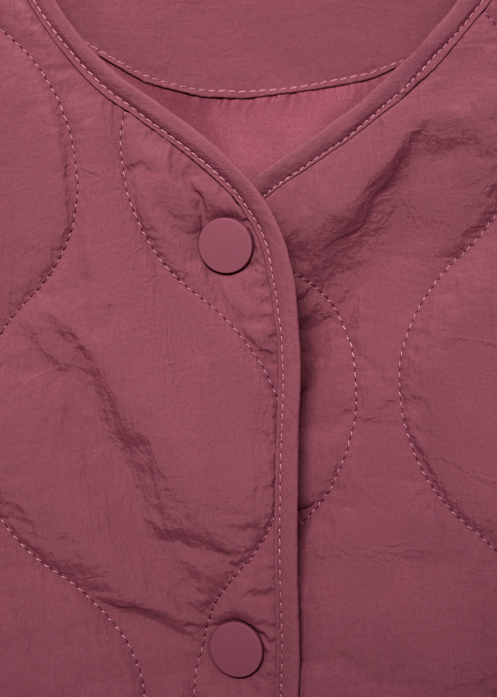 Parka mercurio - Details of the article 8, Burgundy. Ref: 17074415-00.