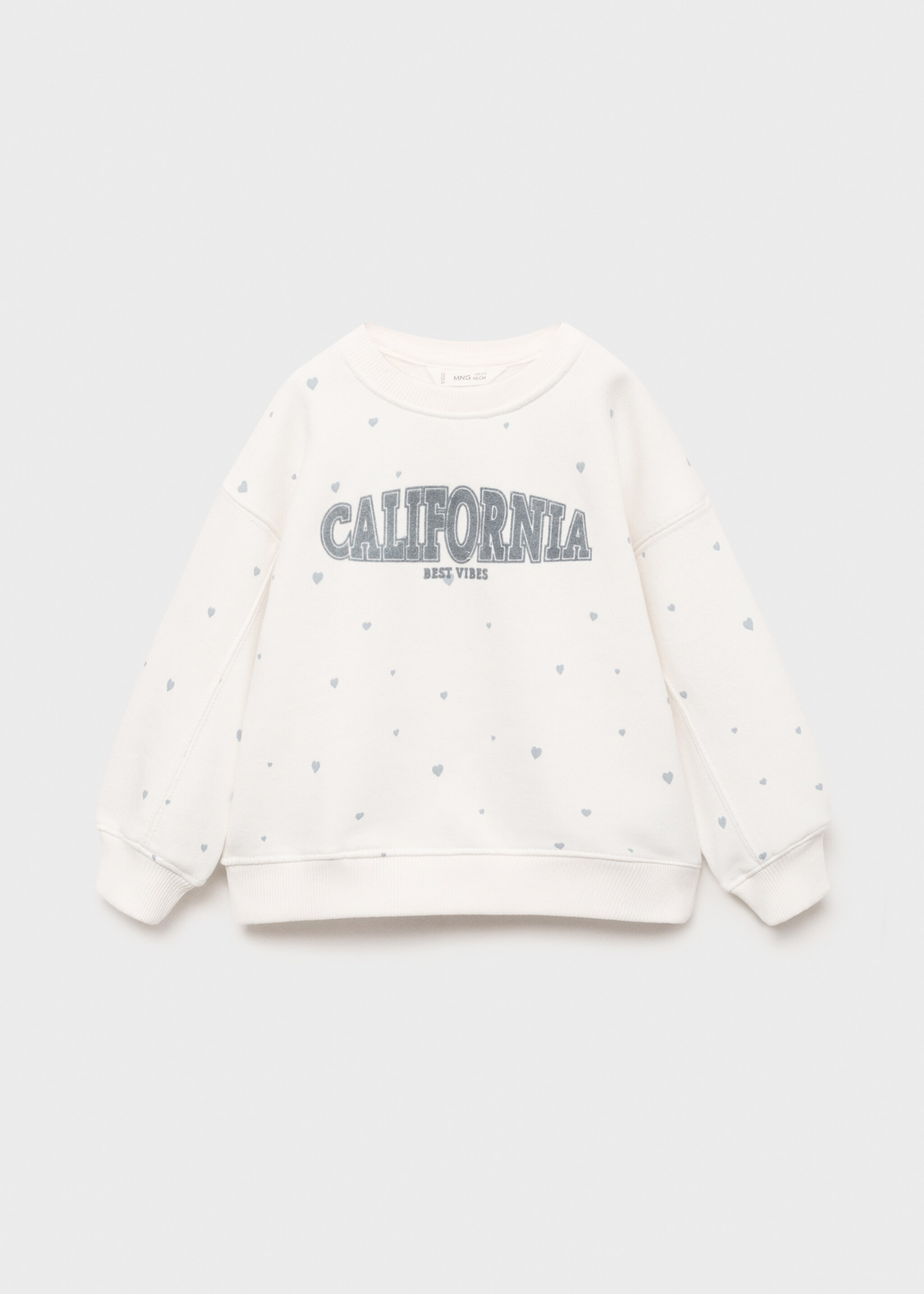 Sudadera corazones estampados - Artículo sin modelo
