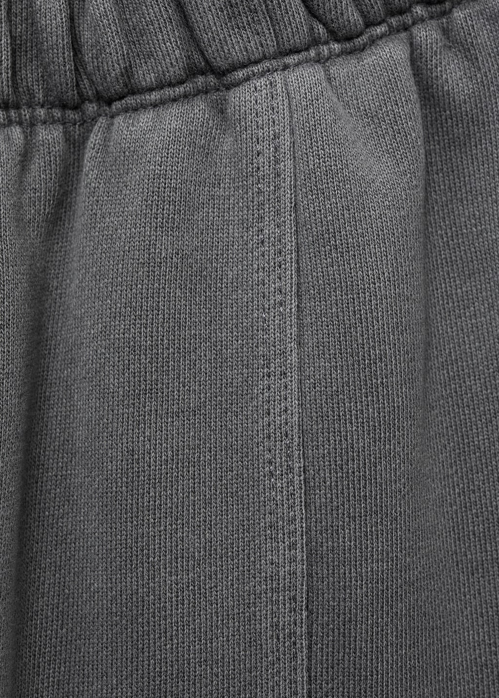 Wide-leg joggers with seam detail