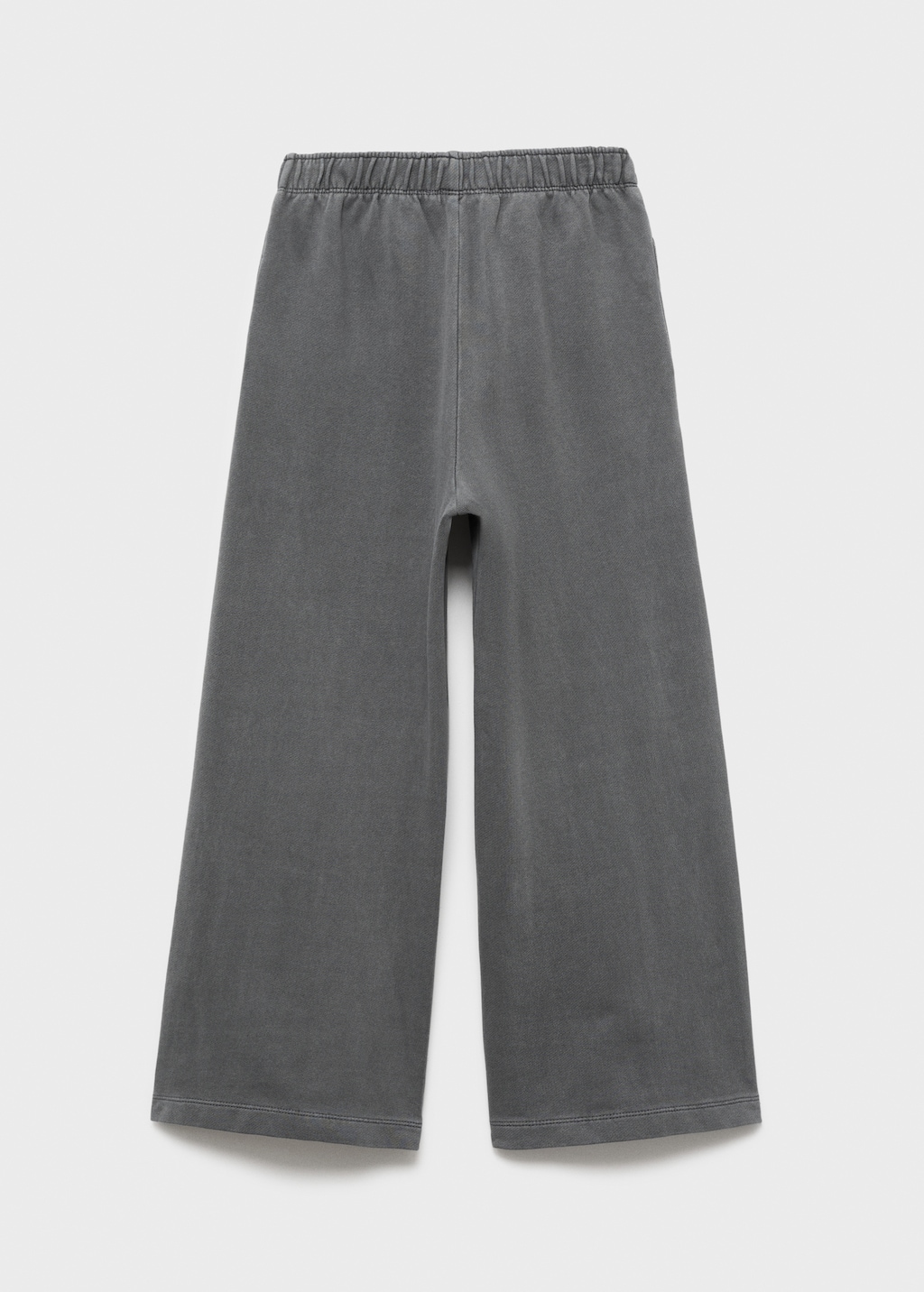 Wide-leg joggers with seam detail