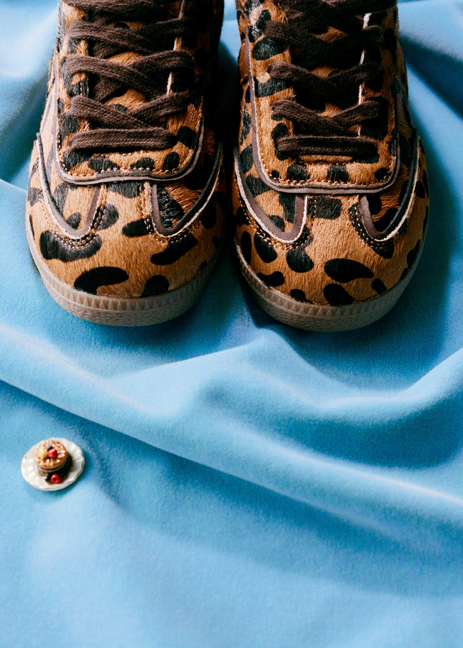 Baskets en cuir léopard - Détail de l'article 5