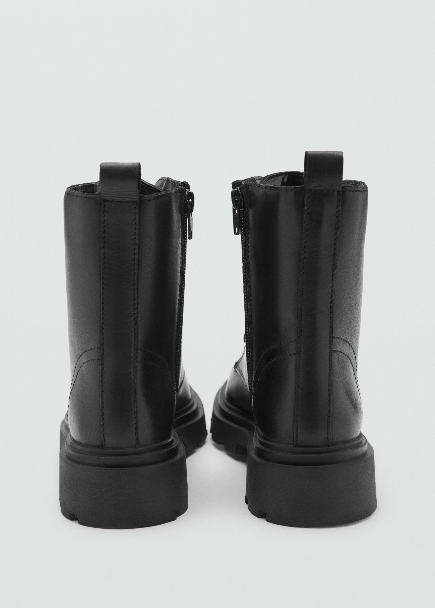 Bottines cuir lacets - Détail de l'article 1