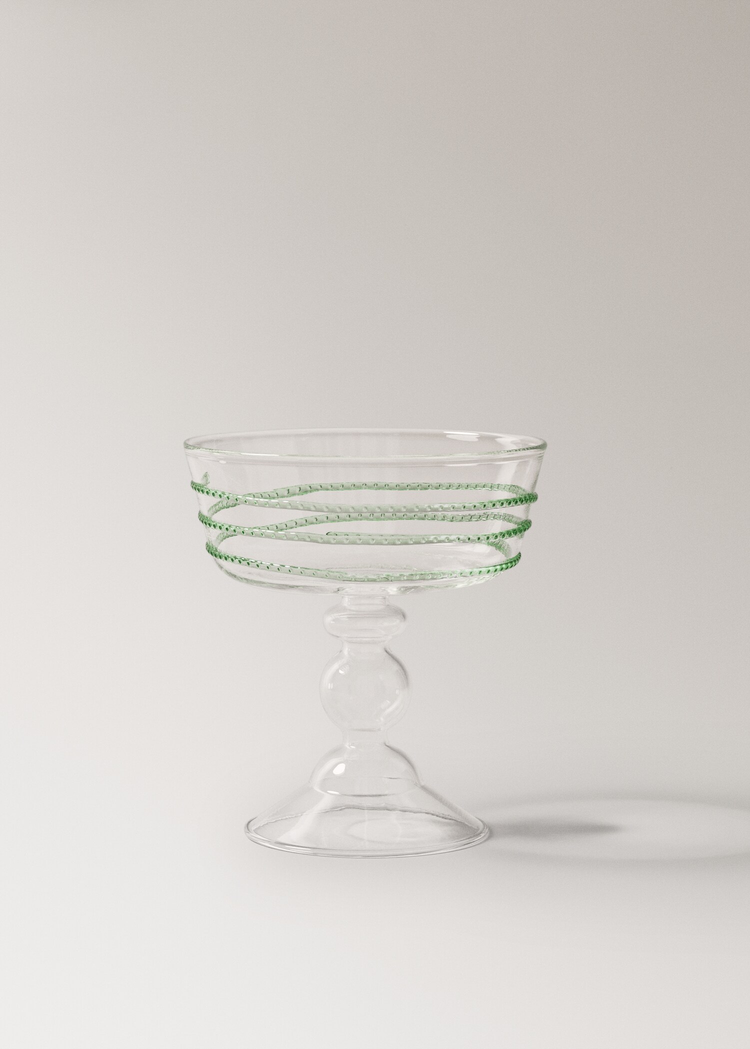 Copa helado borosilicato relieve espiral - Article sense model