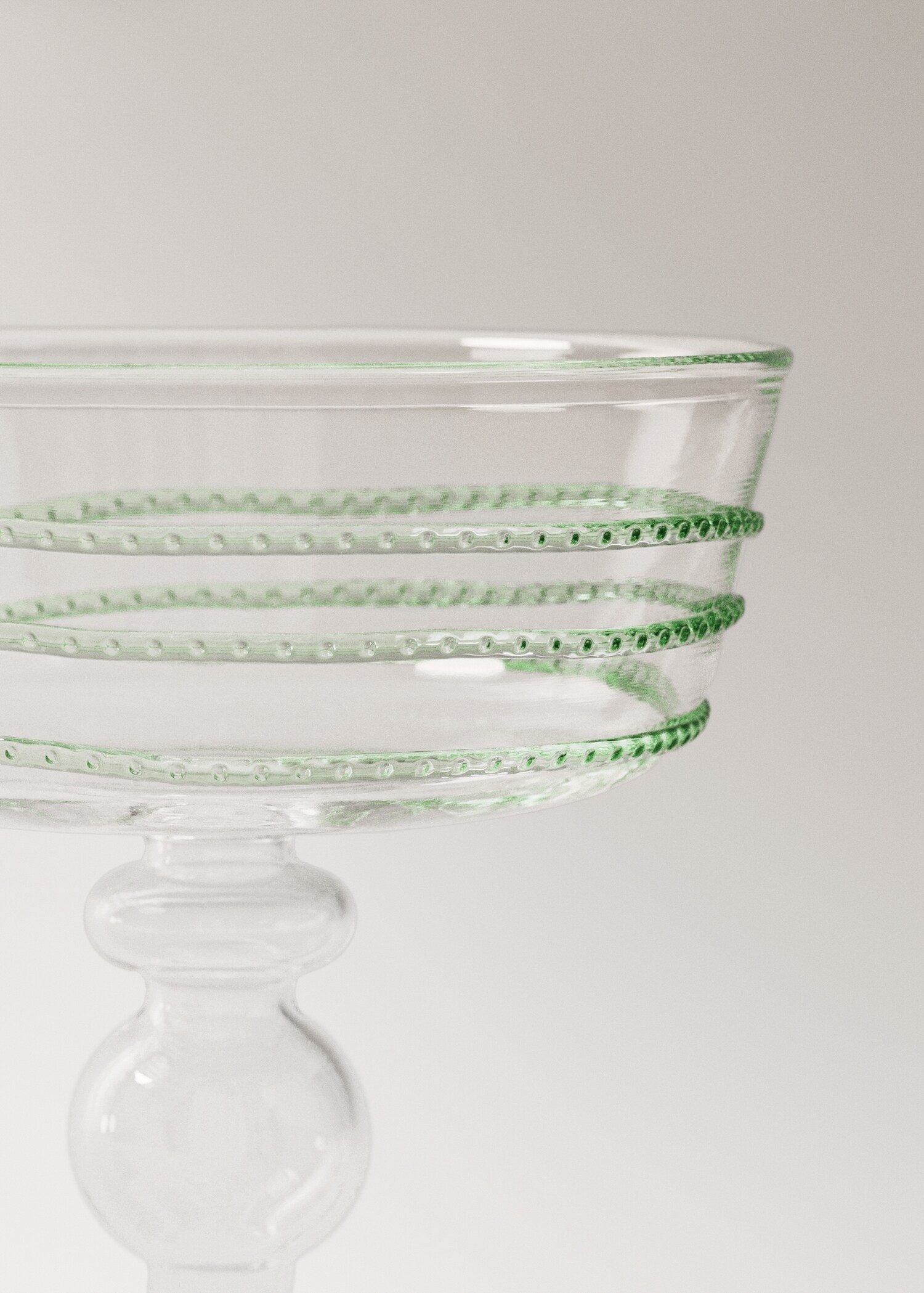 Copa helado borosilicato relieve espiral - Detall de l'article 1