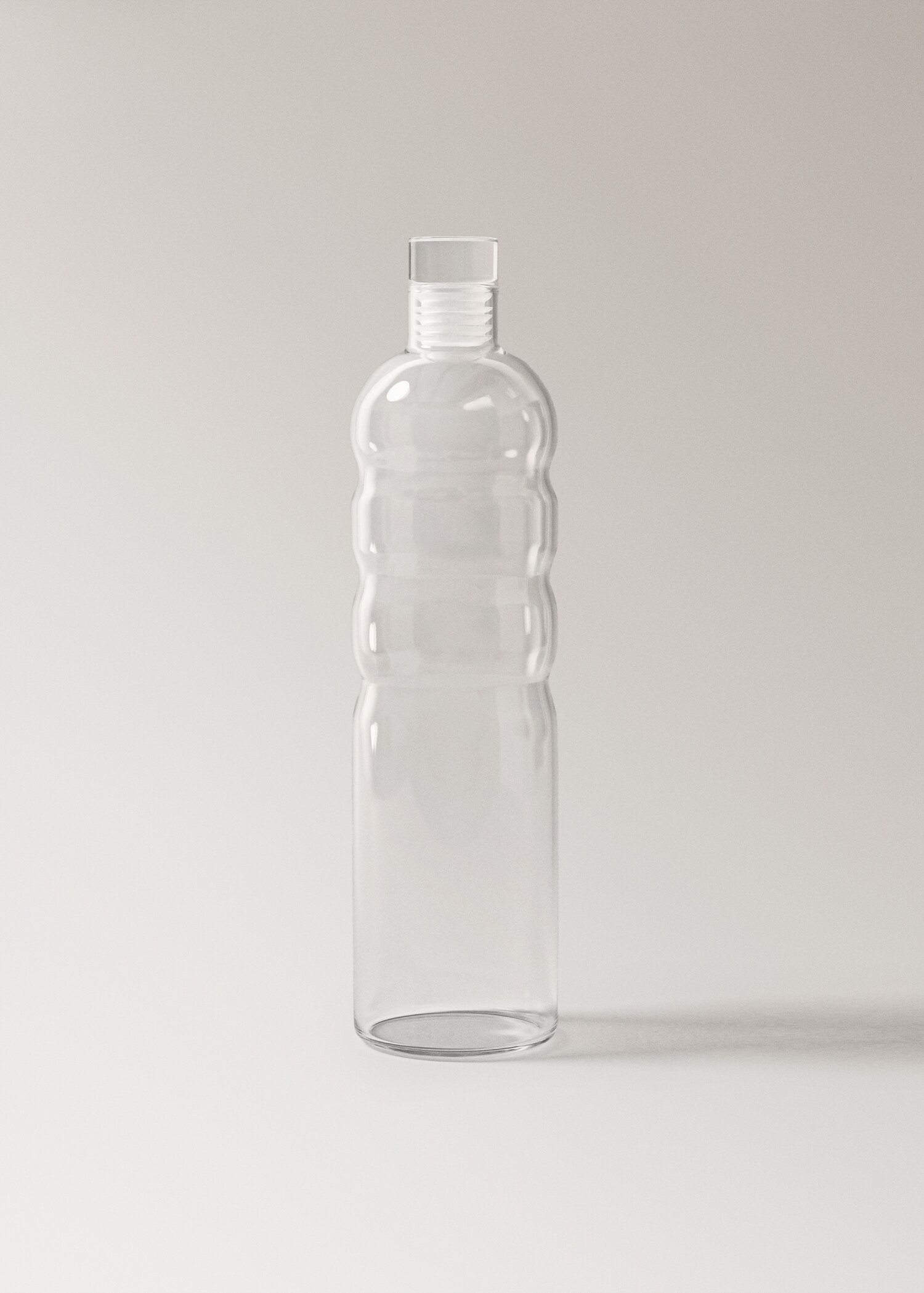 Borosilicate wave jar with lid - Article without model