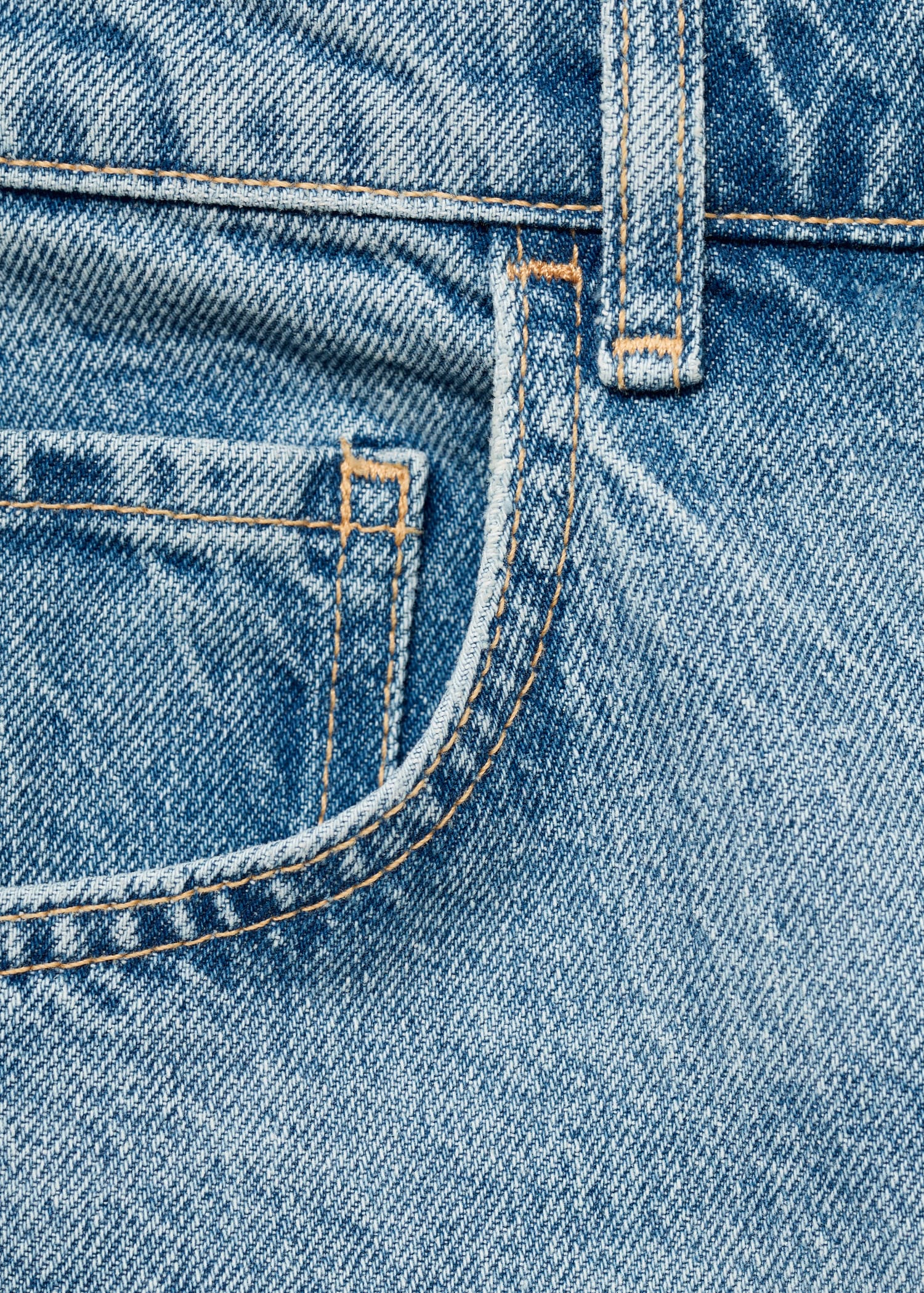 Mid-rise balloon jeans - Details of the article 0