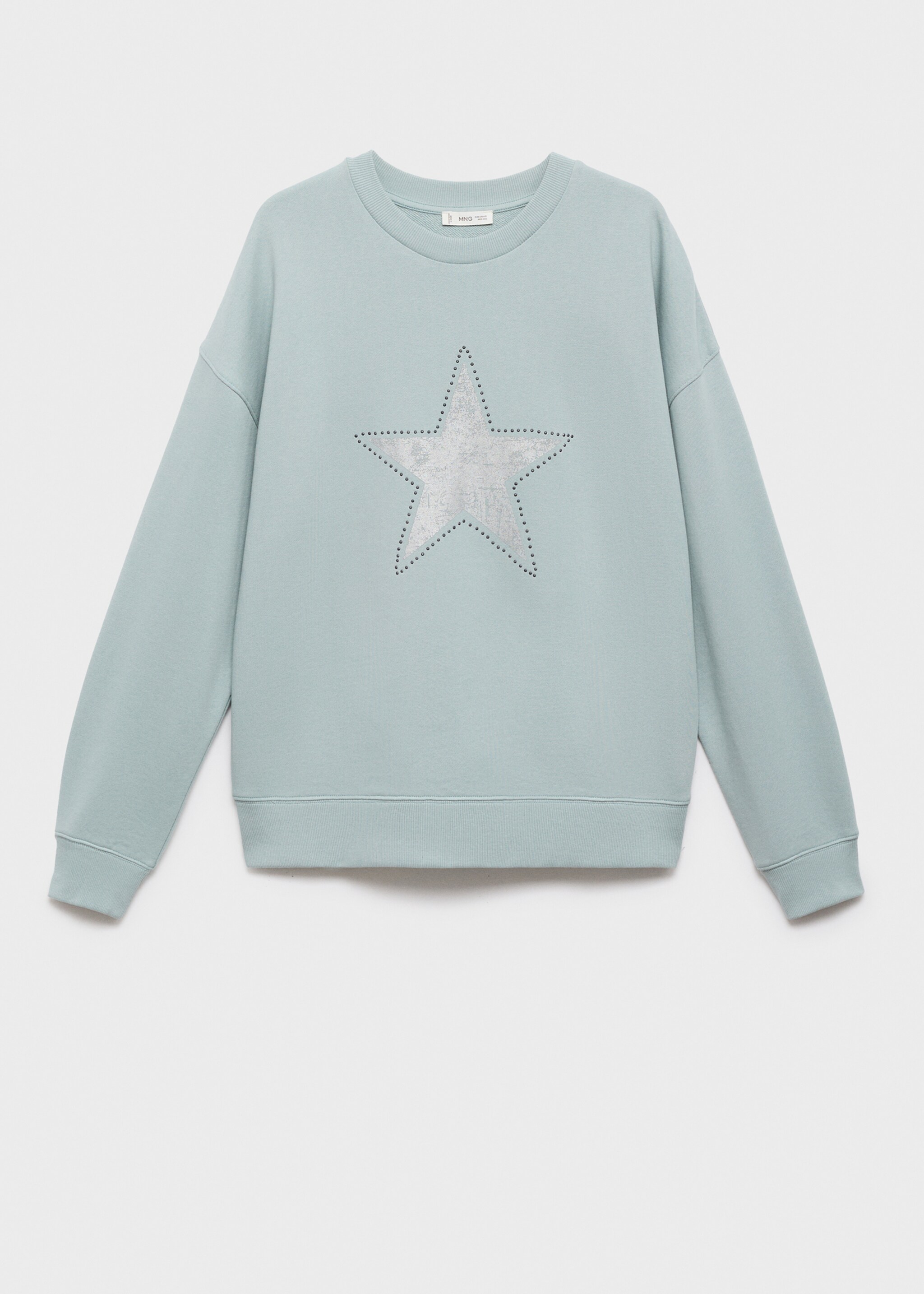 Sudadera estrella tachas - Artículo sin modelo, Verde. Ref: 17074776-00.