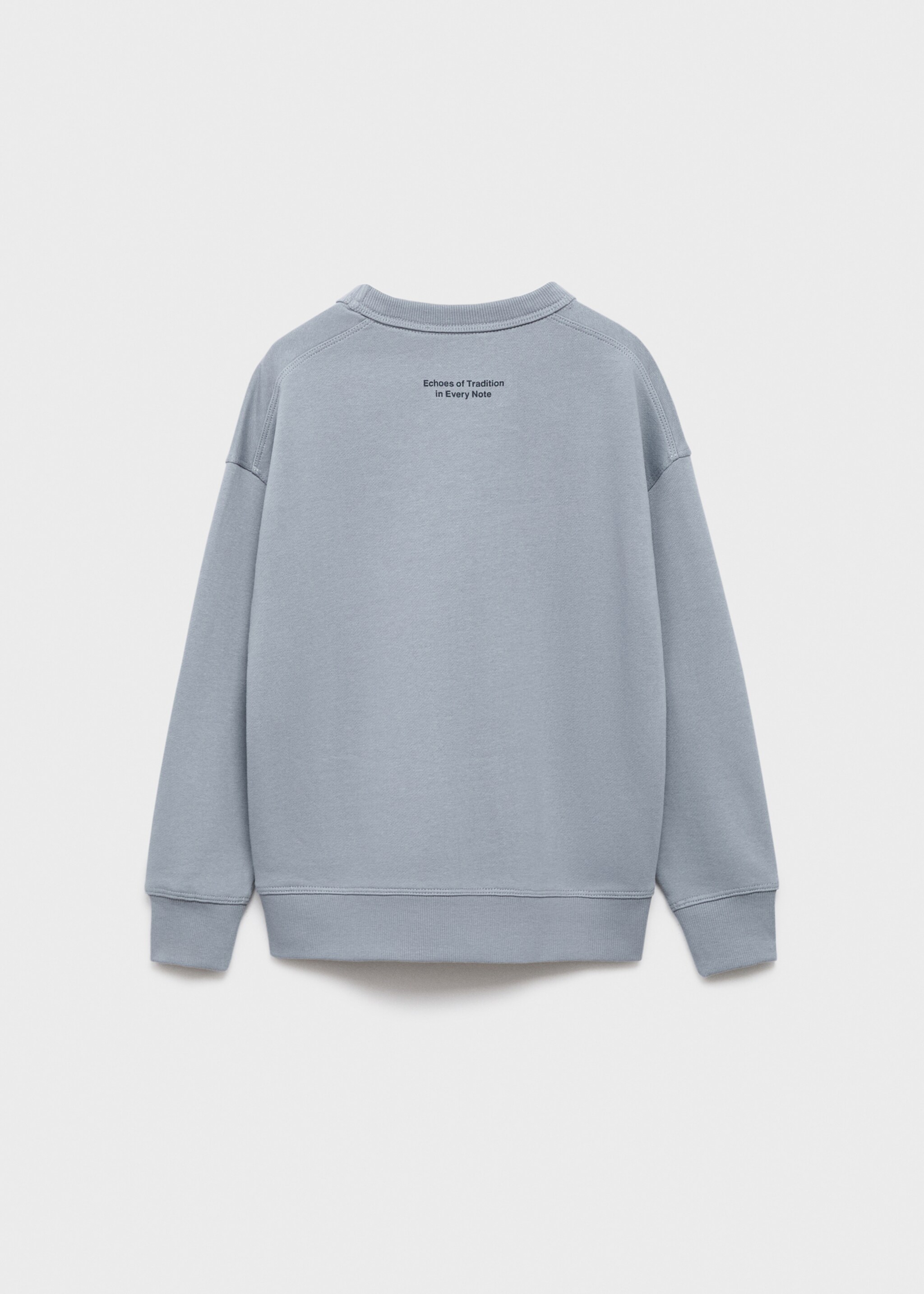 Sweatshirt kyoto - Reverse of the article, Blue. Ref: 17074782-00.