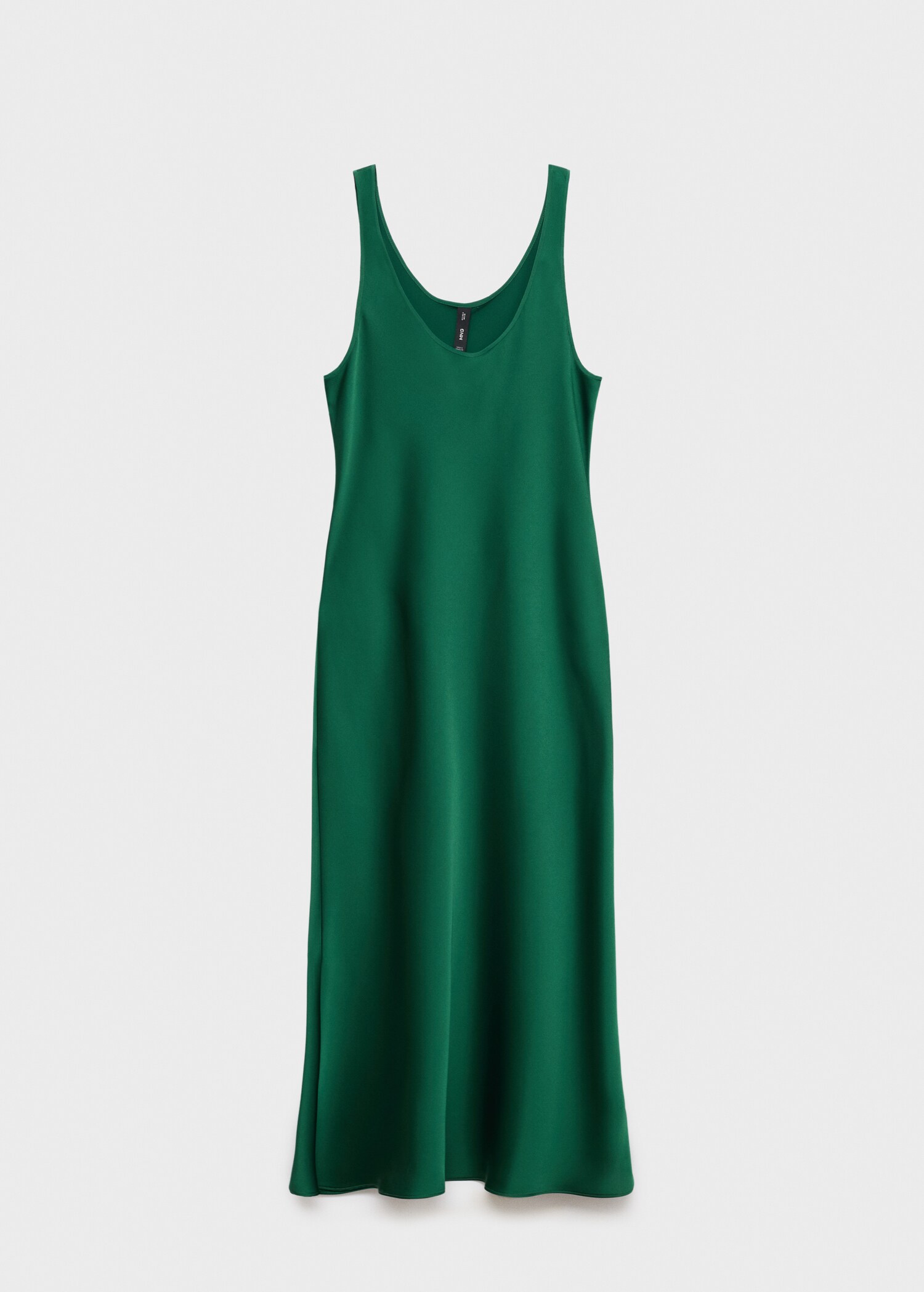 Long satin dress - Article without model