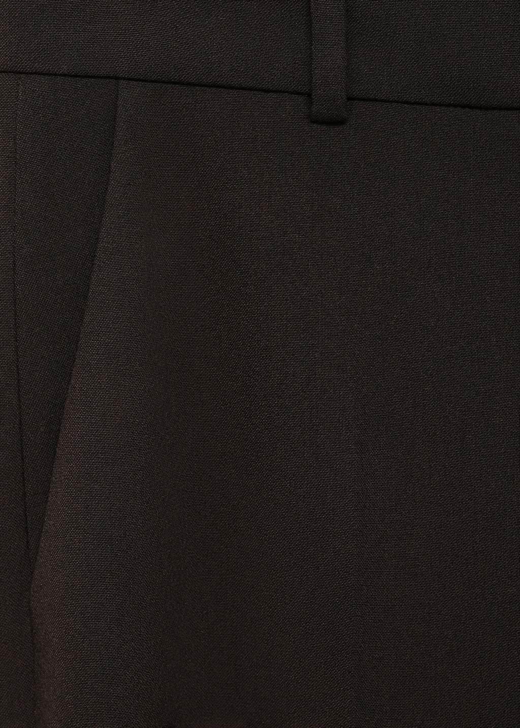 Straight-fit suit pants