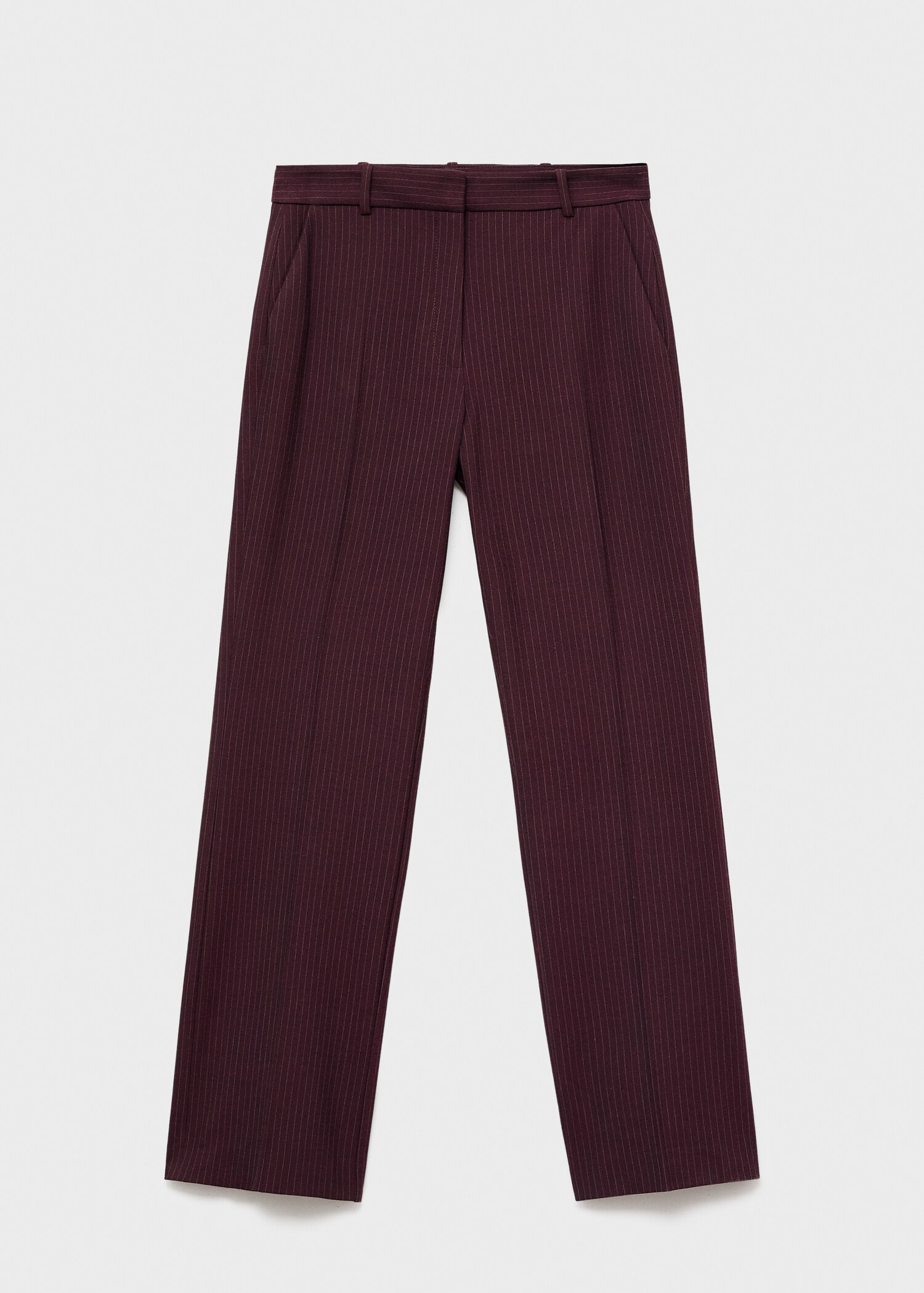 Straight-fit suit trousers - Article without model