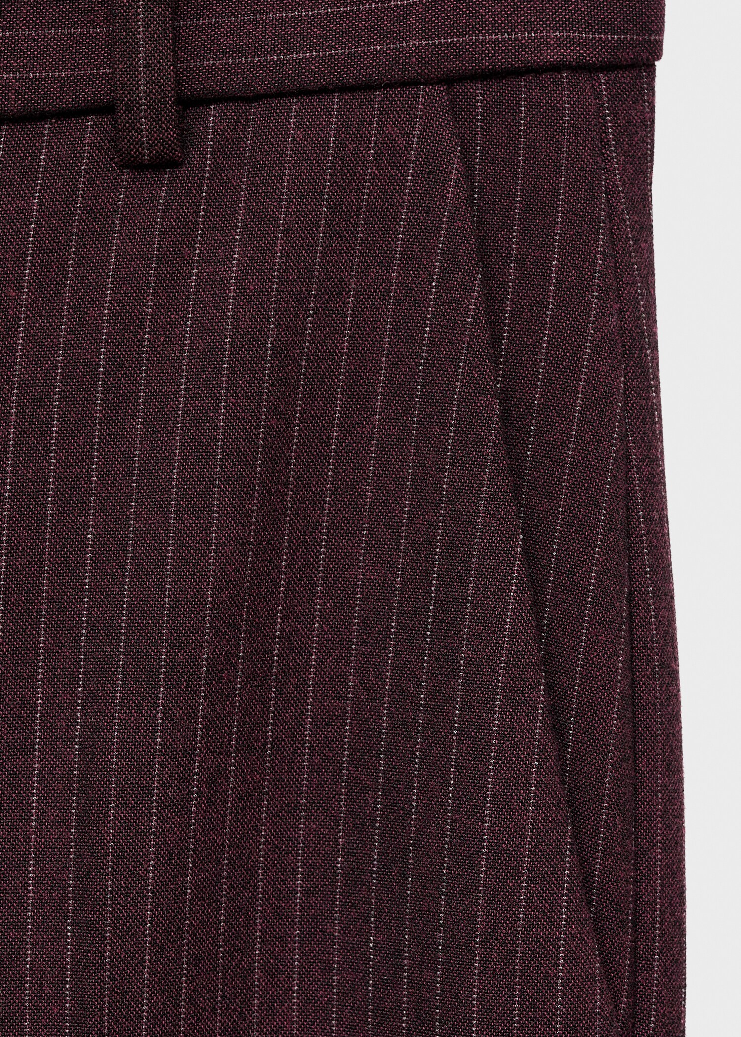 Straight-fit suit trousers - Details of the article 0