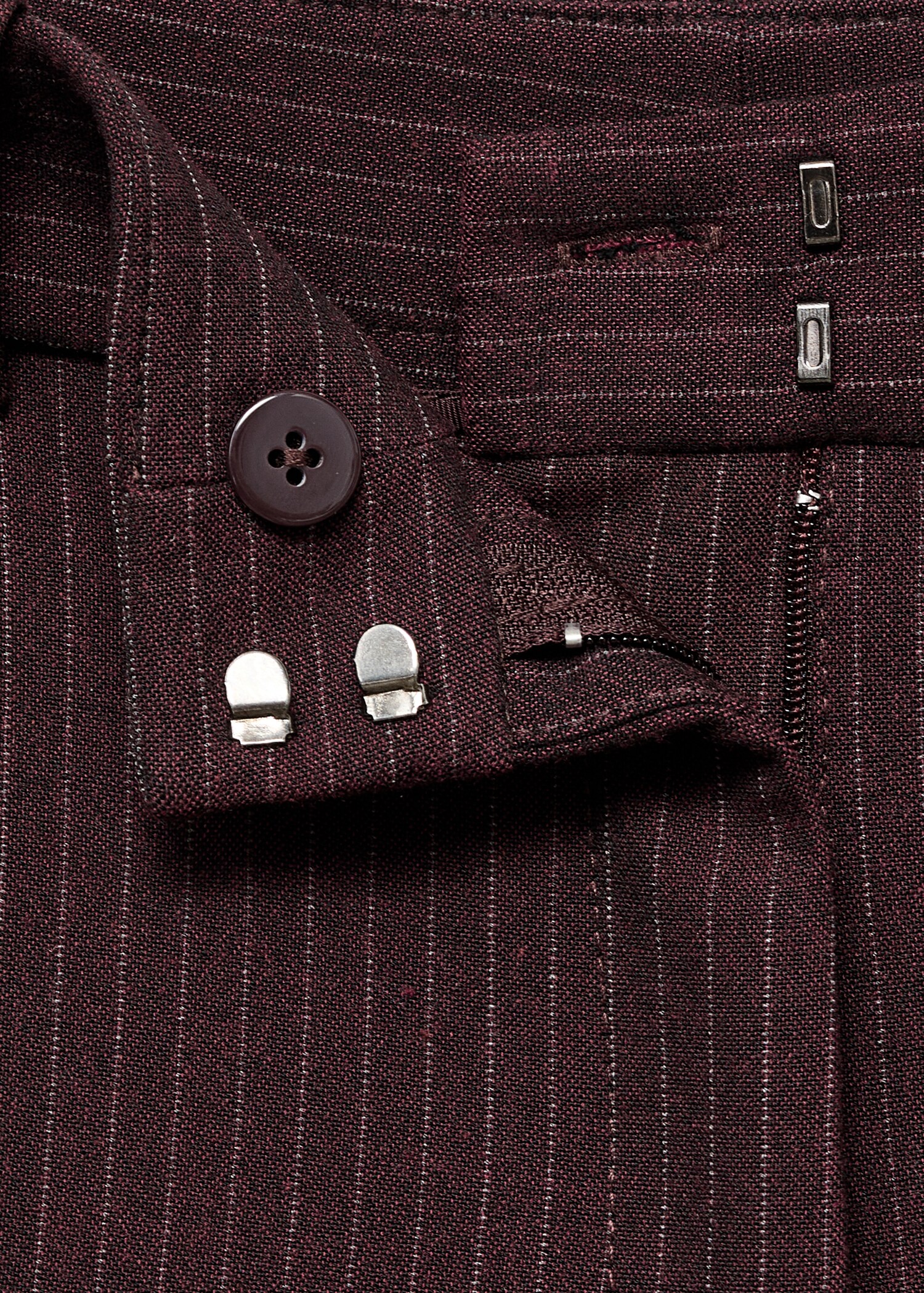 Straight-fit suit trousers - Details of the article 8