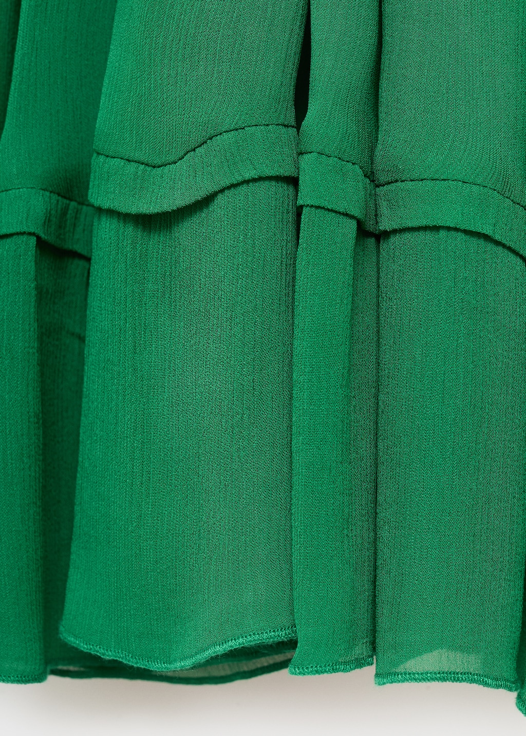 Mango Top with pleated back neckline