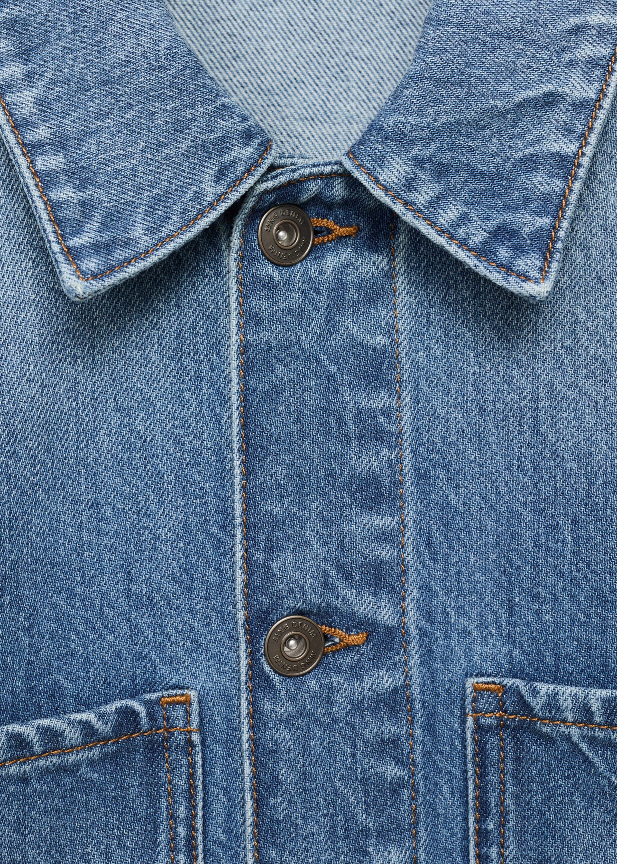Blouson en jean poches - Détail de l'article 8
