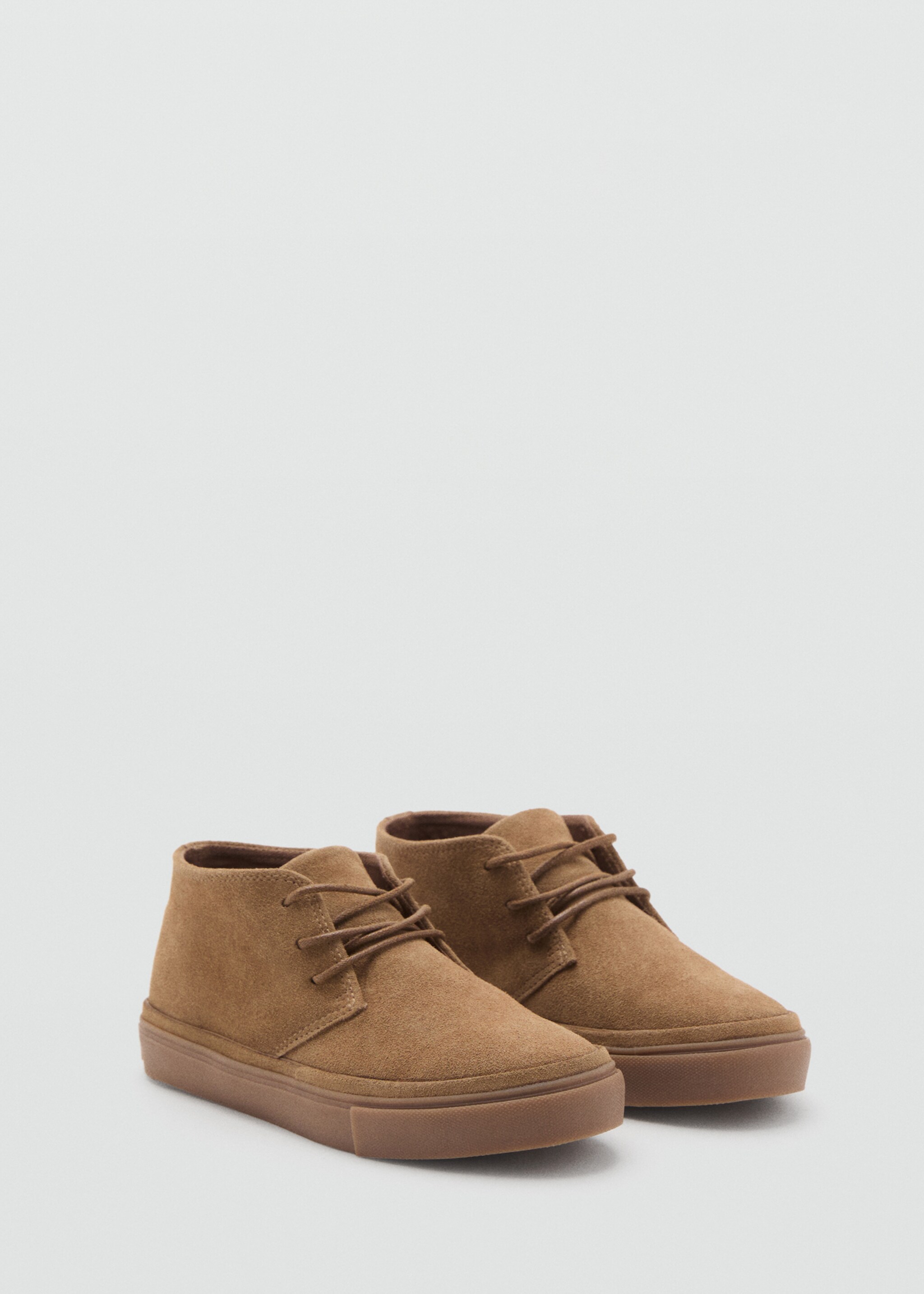 Lace-up leather shoes - Medium plane, Sand. Ref: 17075146-00.
