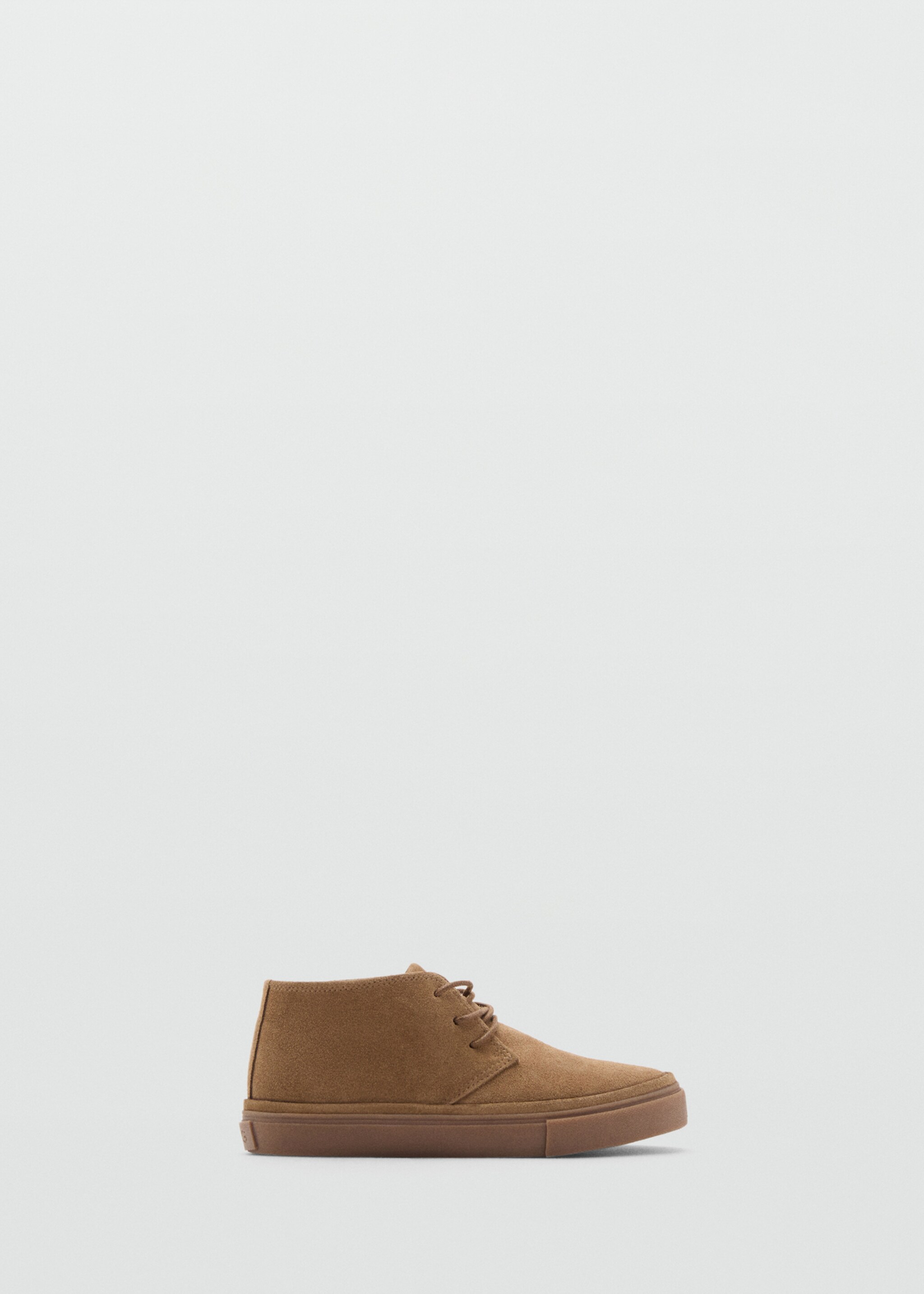 Lace-up leather shoes - Article without model, Sand. Ref: 17075146-00.