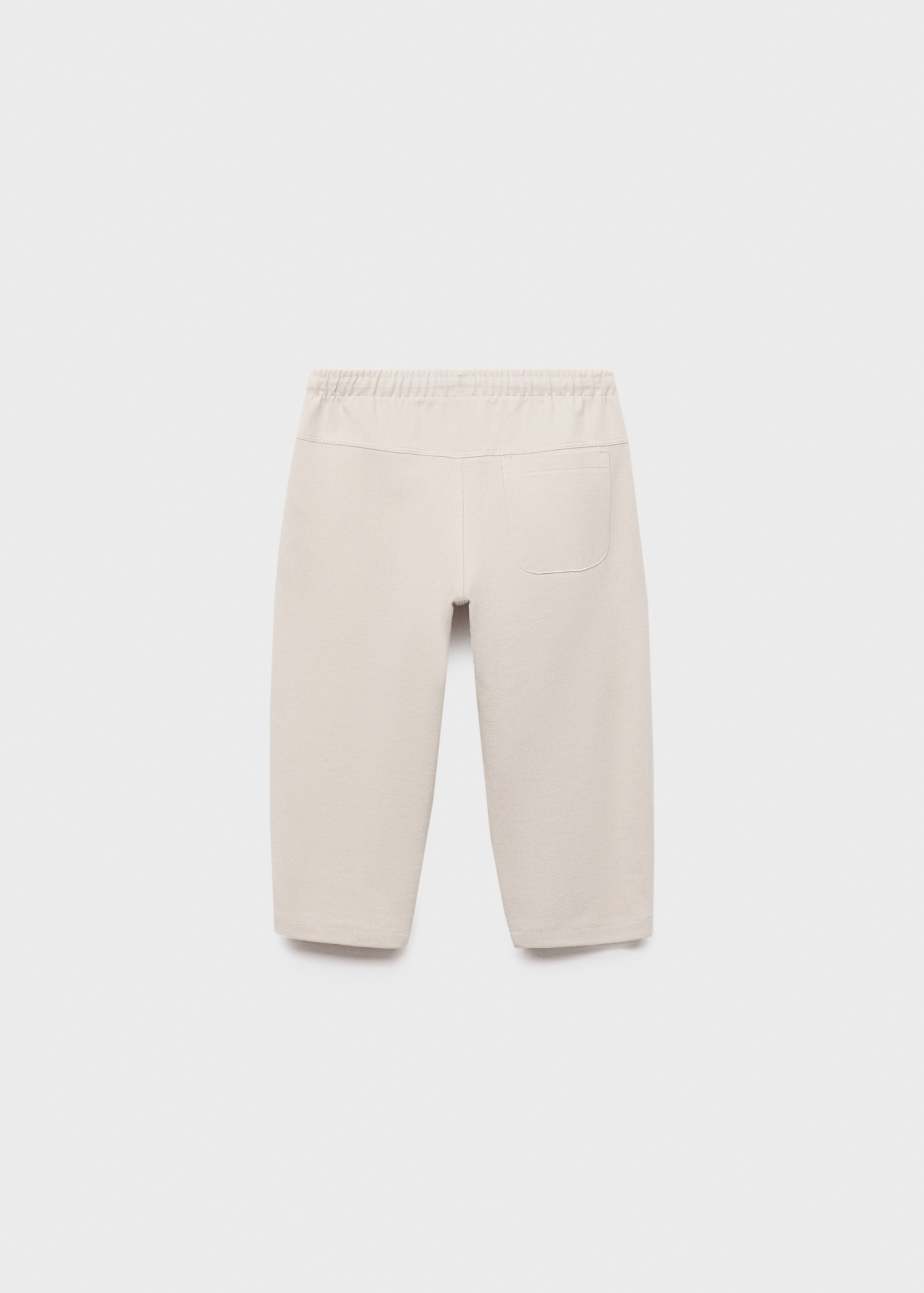 Joggers algodón cordón - Reverso del artículo