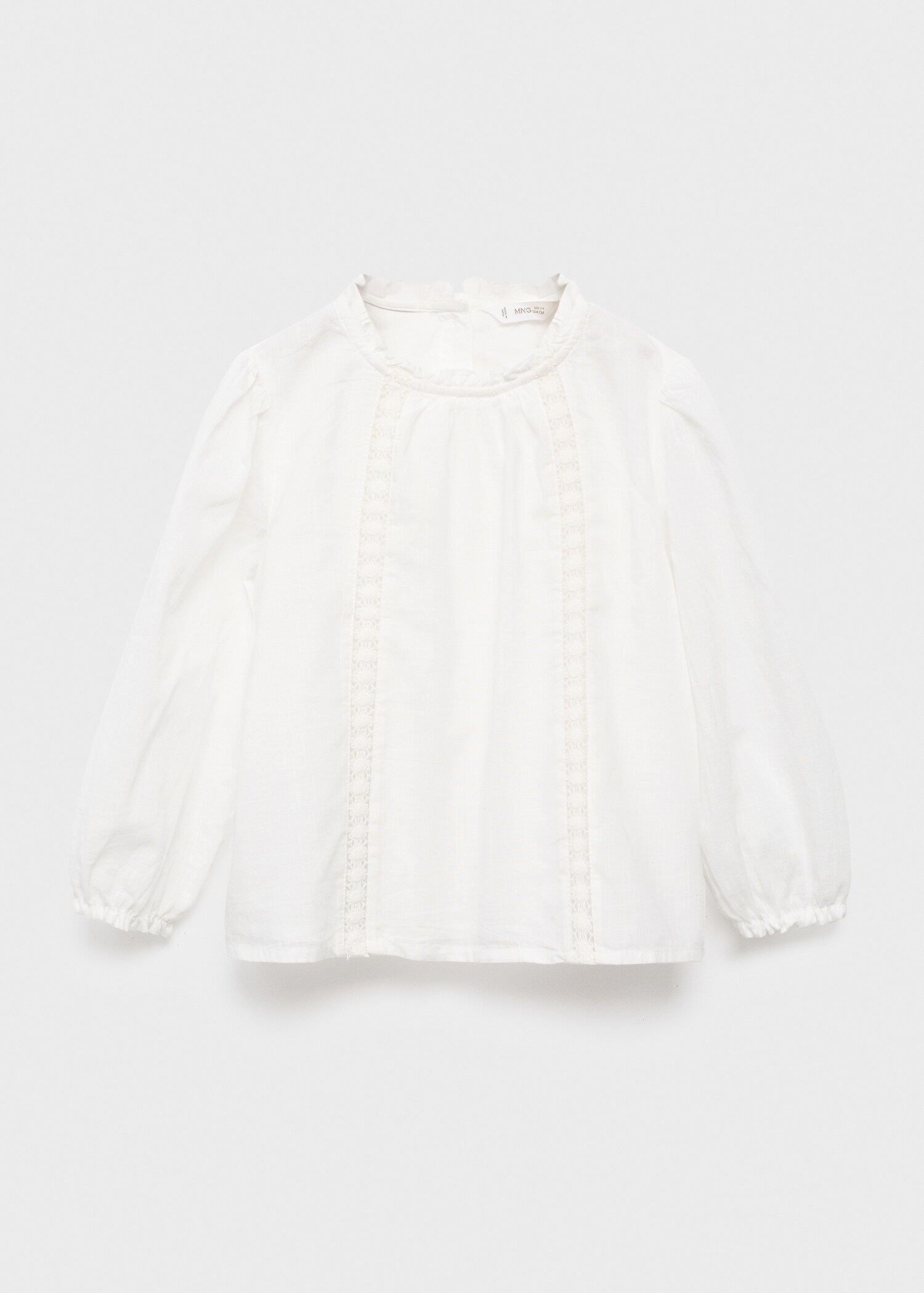 Embroidered cotton blouse - Article without model