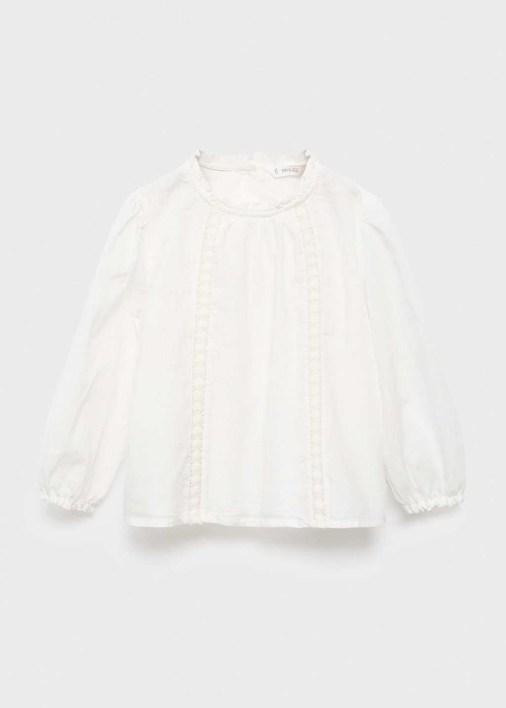 Embroidered cotton blouse