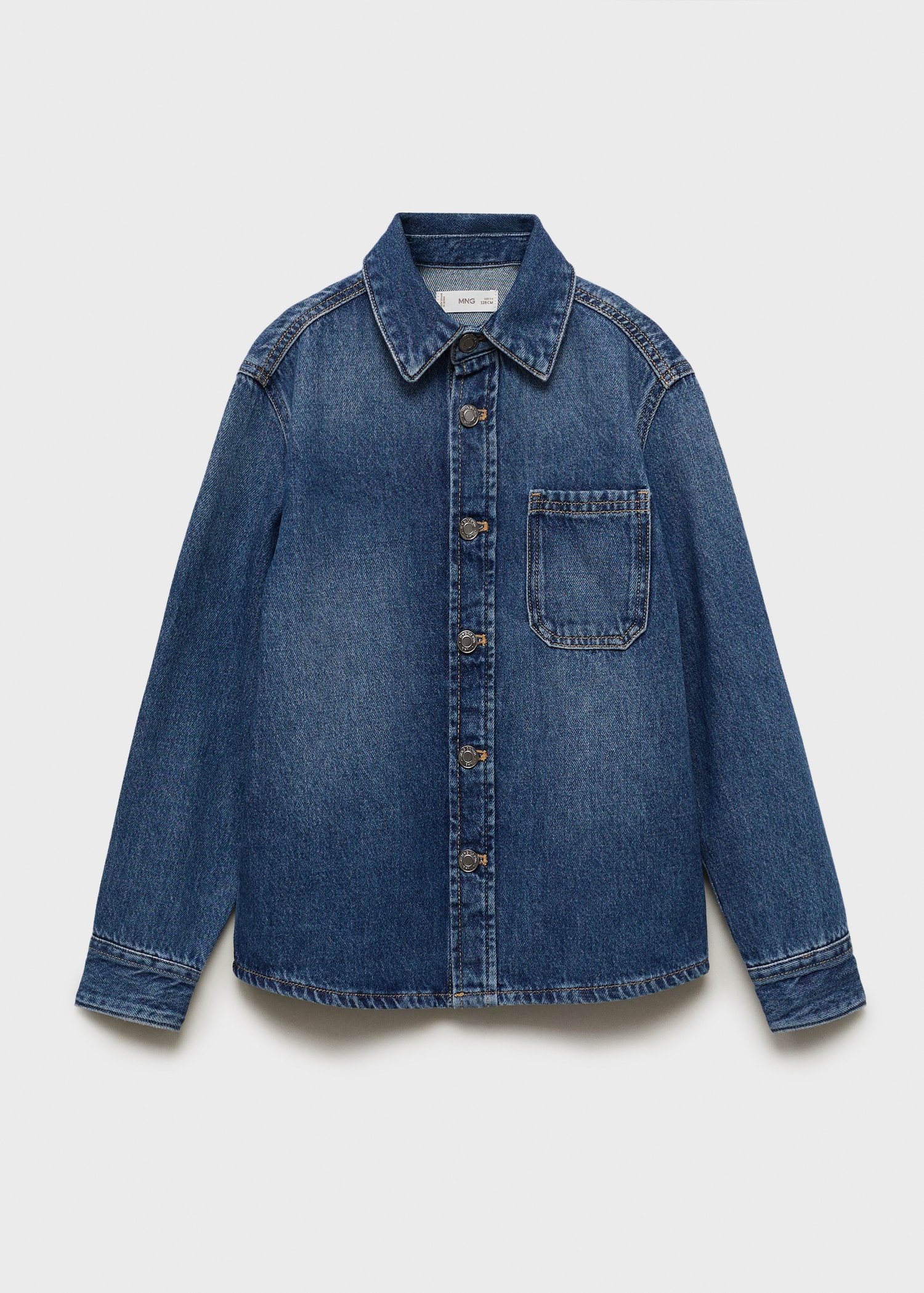 Cotton denim jacket MANGO Egypt - Main Image