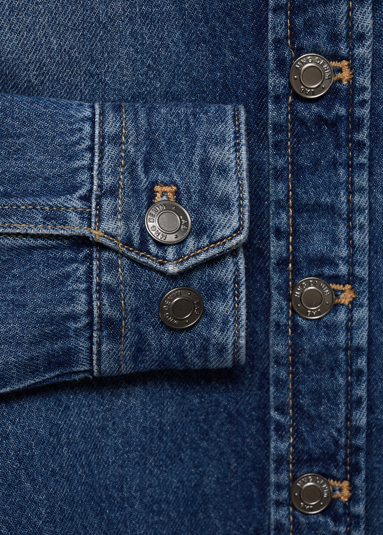 Caçadora denim cotó - Detall de l'article 0