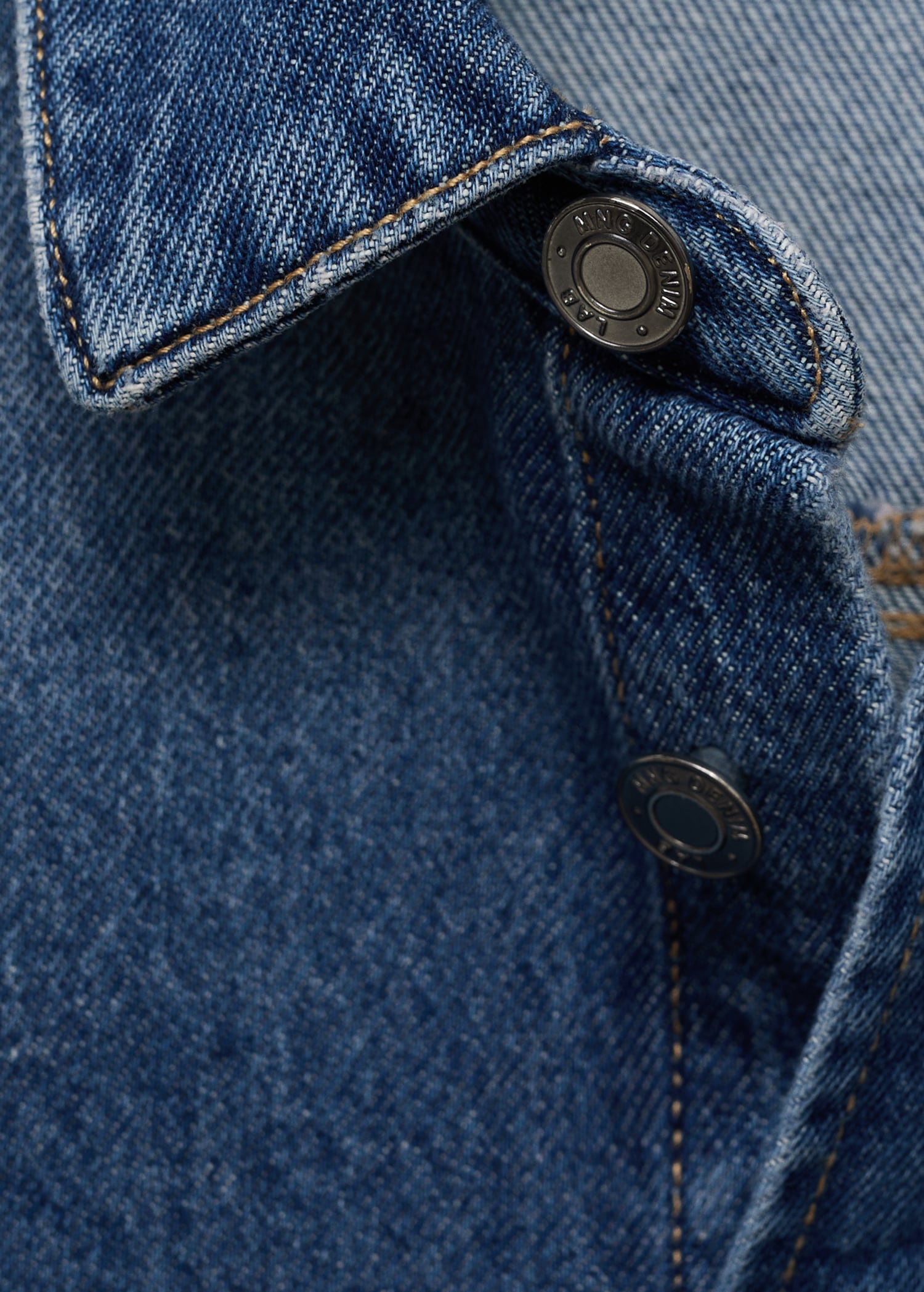 Caçadora denim cotó - Detall de l'article 8