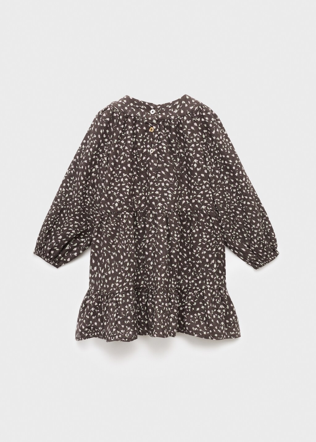 Ruffled floral dress