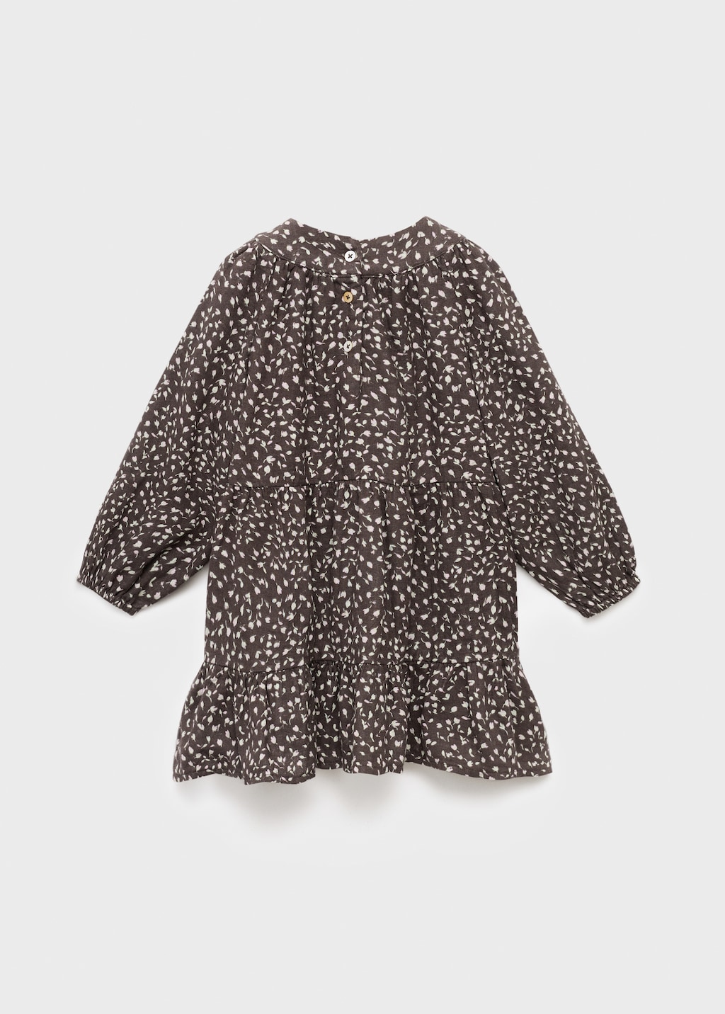 Ruffled floral dress