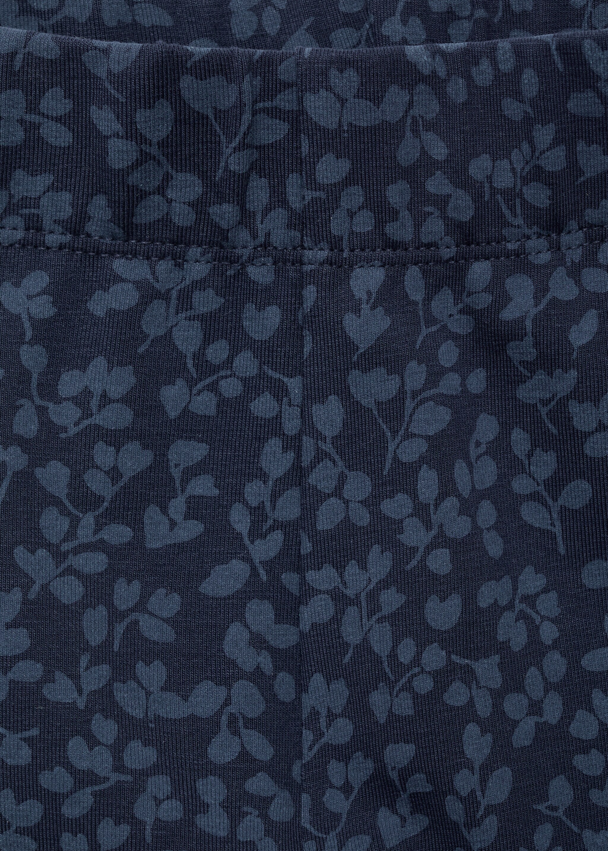 Printed leggings - Details of the article 8, Dark Navy. Ref: 17075159-00.