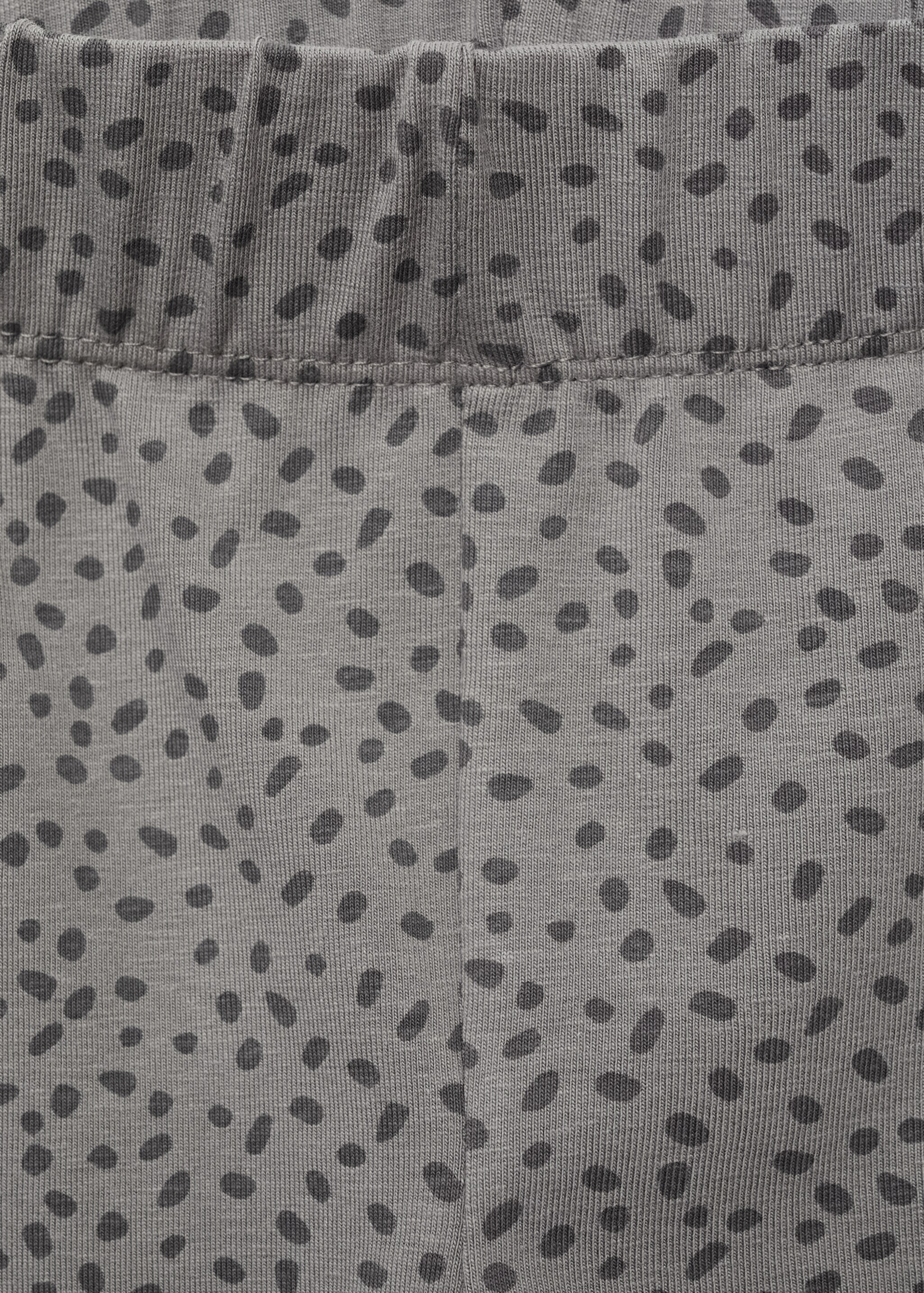 Printed leggings - Details of the article 8, Grey. Ref: 17075159-00.