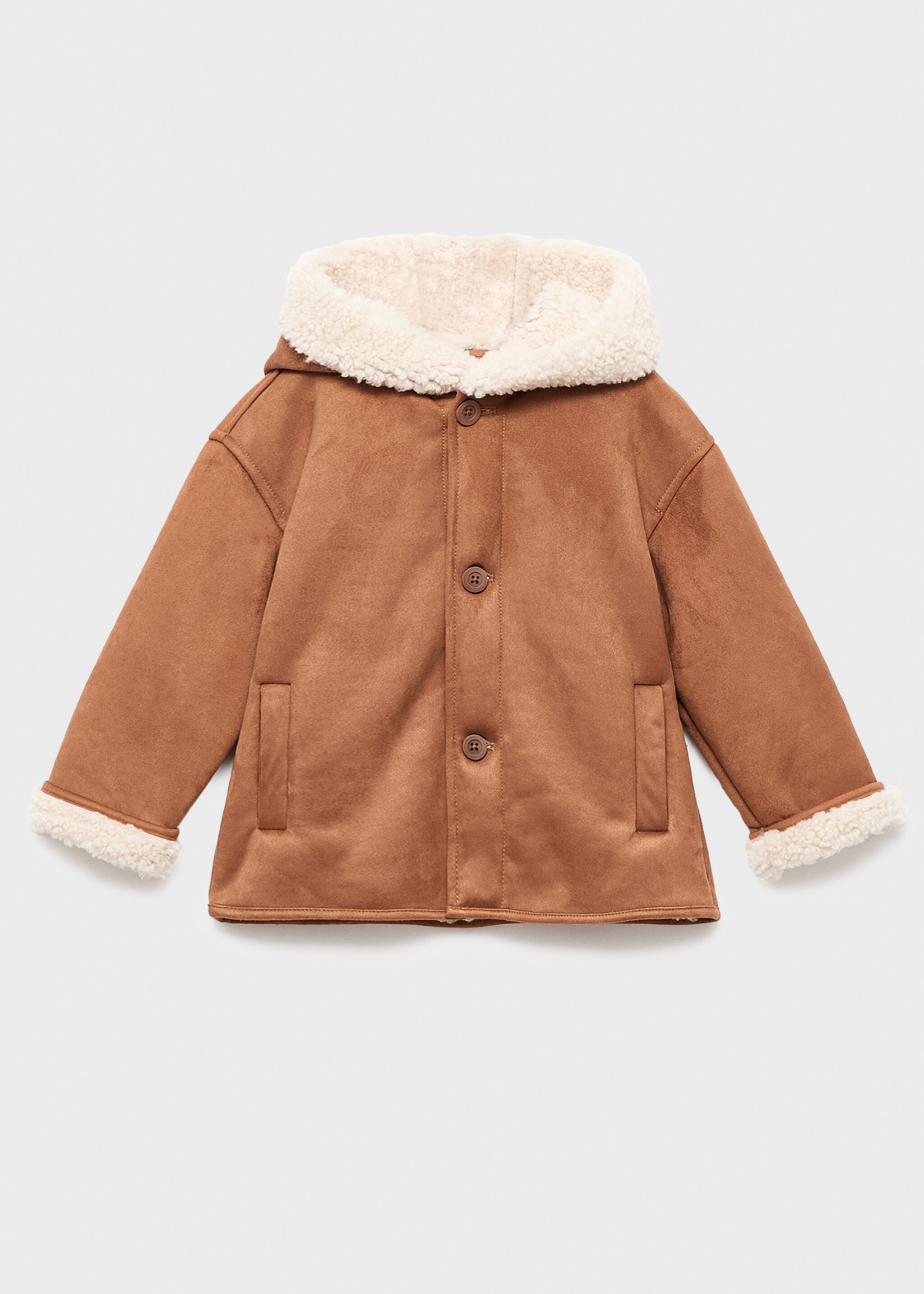 Coat carlo - Article without model, Medium Brown. Ref: 17075785-00.