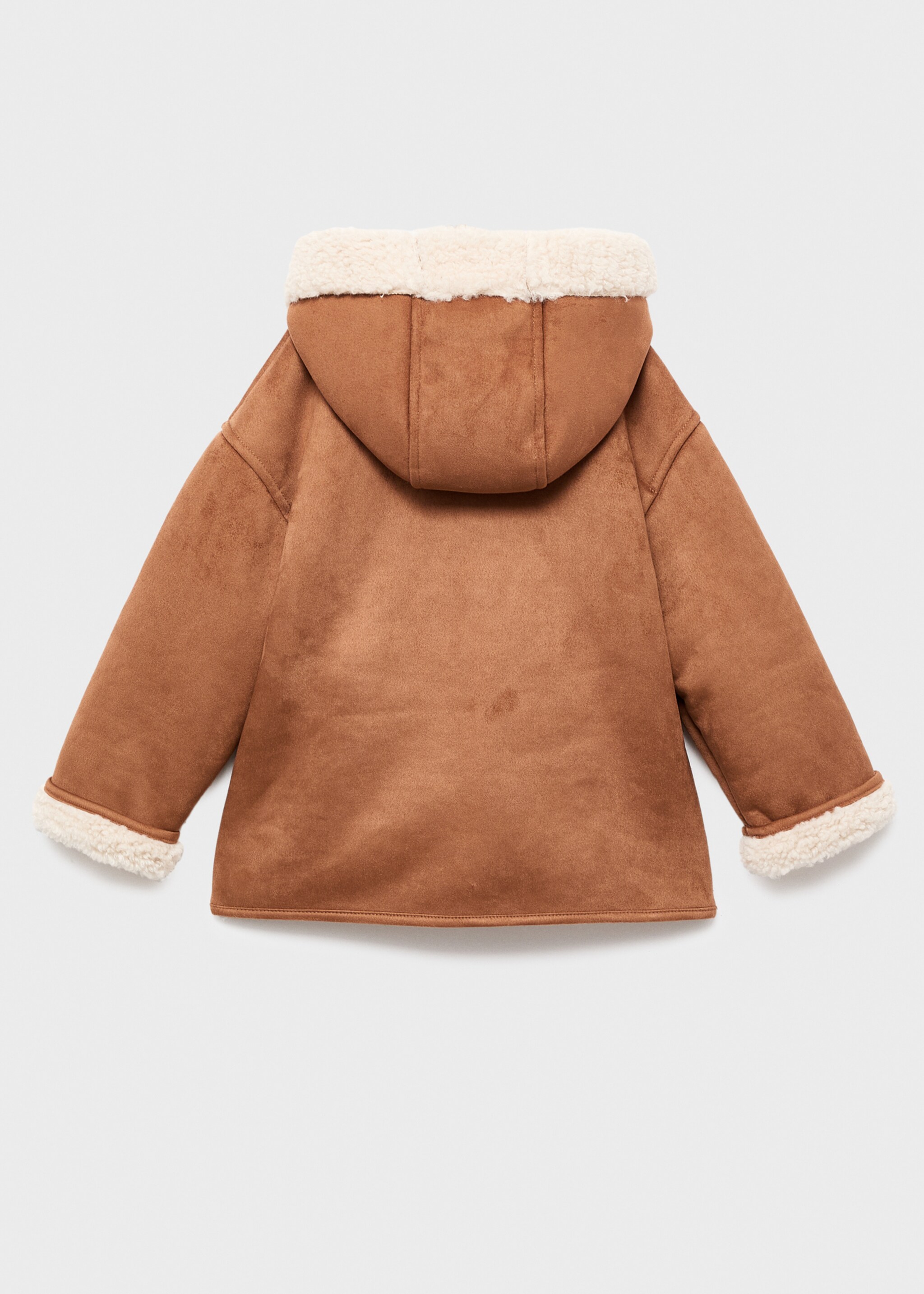 Coat carlo - Reverse of the article, Medium Brown. Ref: 17075785-00.