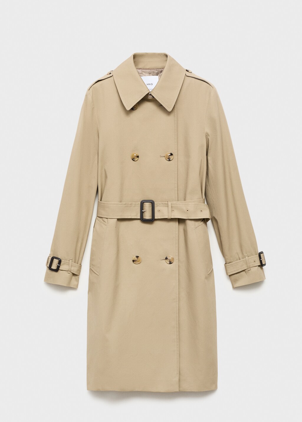 Mango Classic trench coat with belt