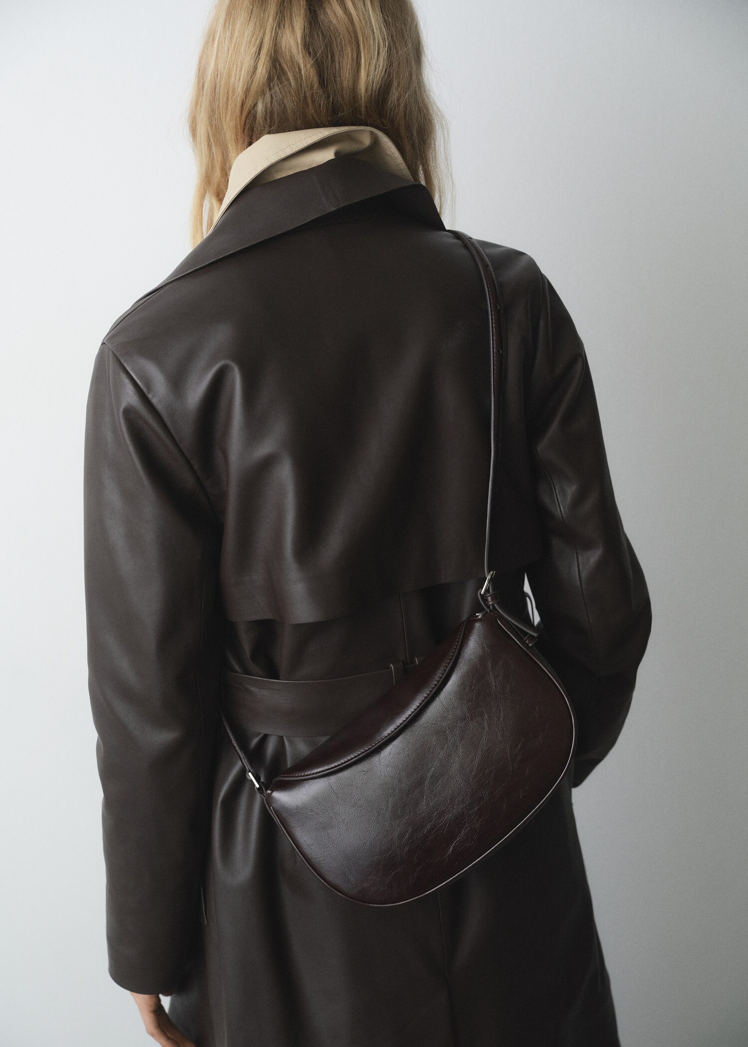Sac bandoulière ovale effet abatanado - Détail de l'article 9