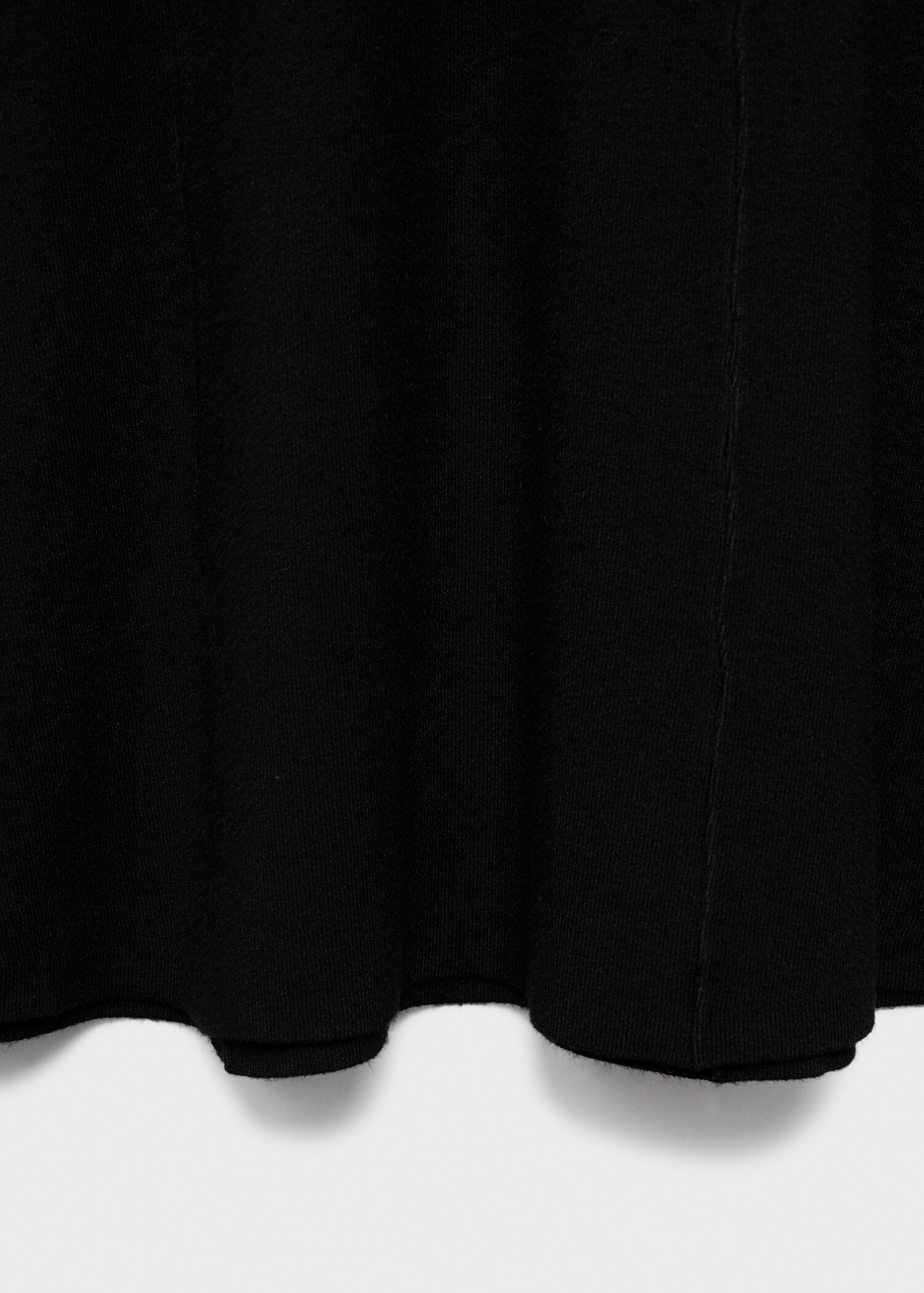 Fine-knit flared dress - Details of the article 0